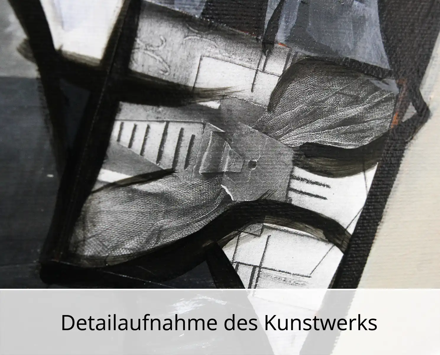 Moderne Kunst: "Monochrome Sinnlichkeit I", K. Namazi, Original/Unikat