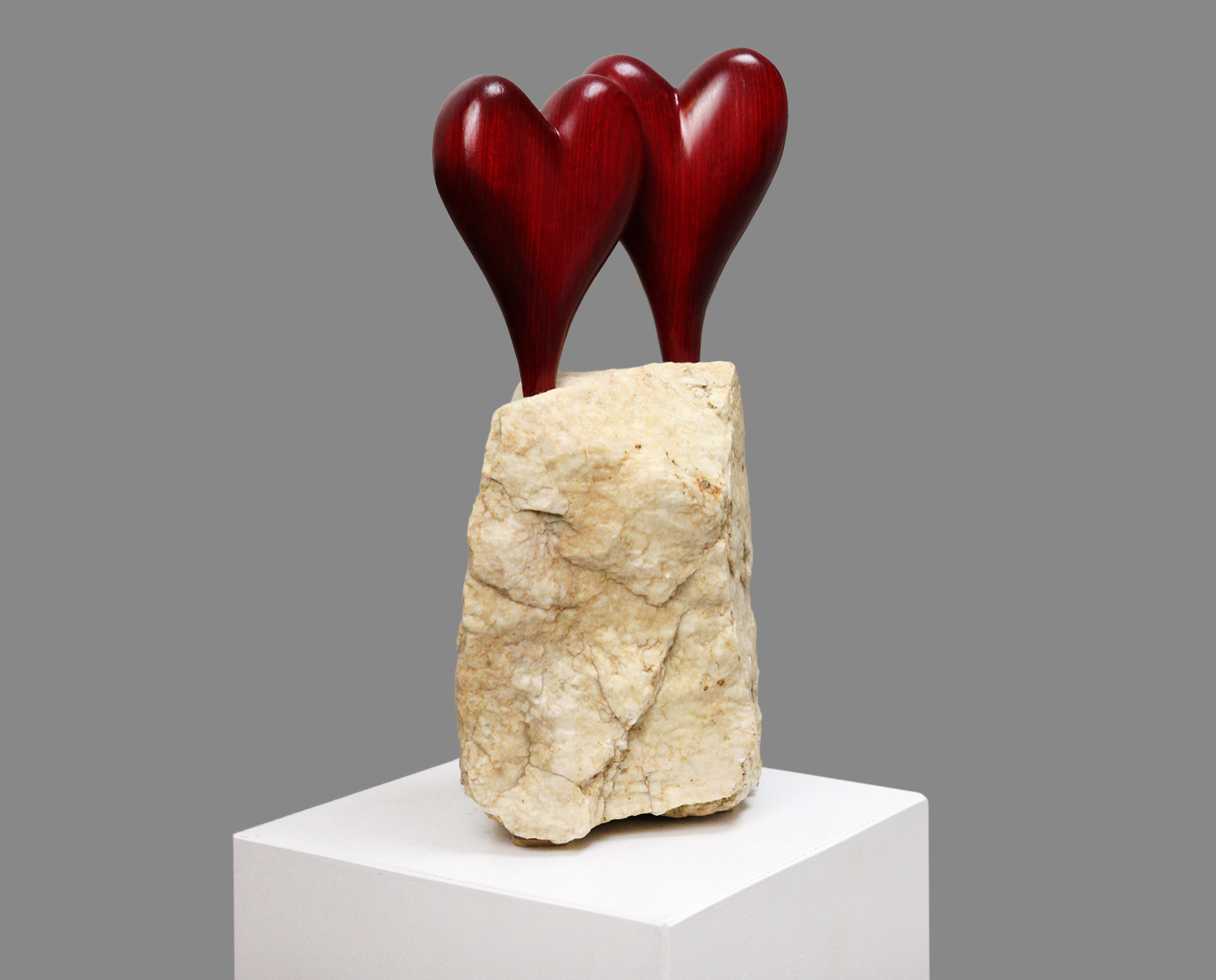 J. Zipfel : "Beisammen", Skulptur, Original/Unikat