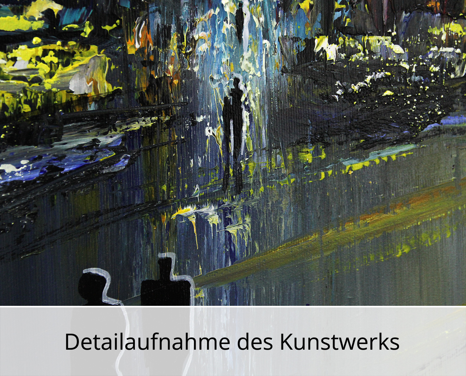 K. Namazi: "Die Wächter II", originales Acrylgemälde (Unikat)