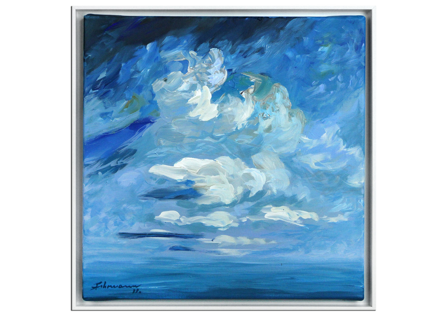 Zeitgenössische Malerei von Uwe Fehrmann: "Wolken I" (A)