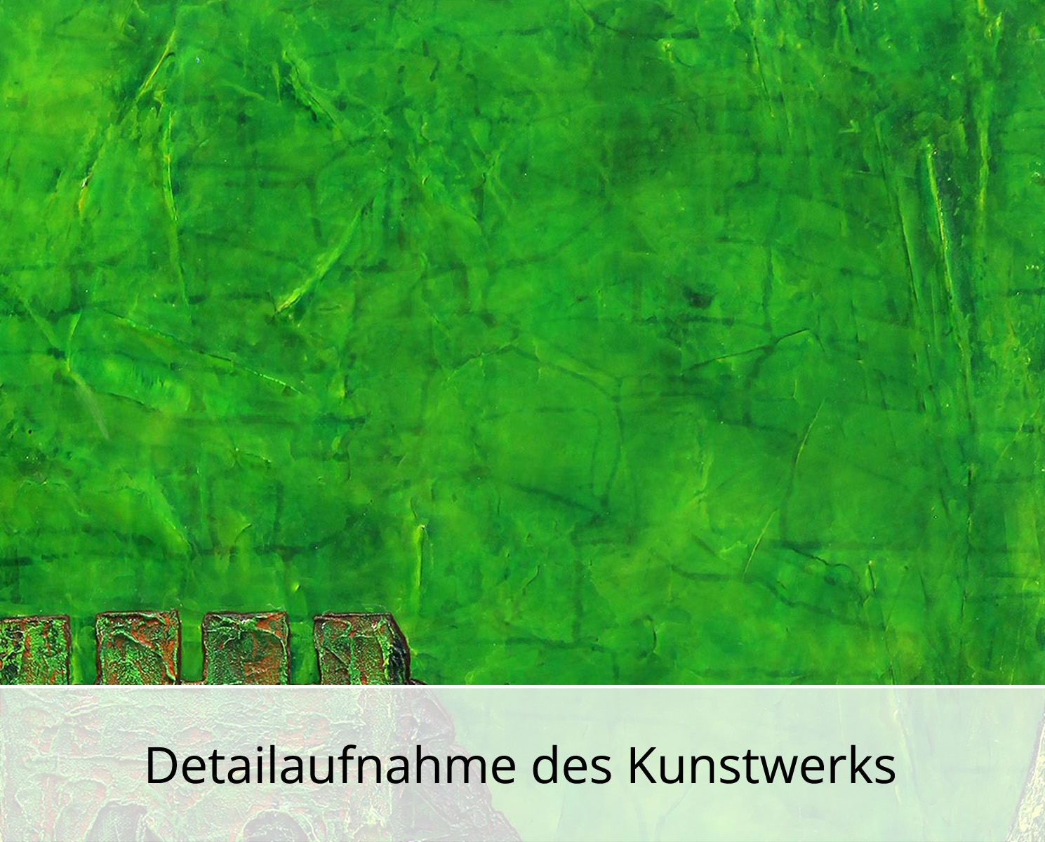 A. Garbe: "Schutzwall", Edition, signierter Kunstdruck