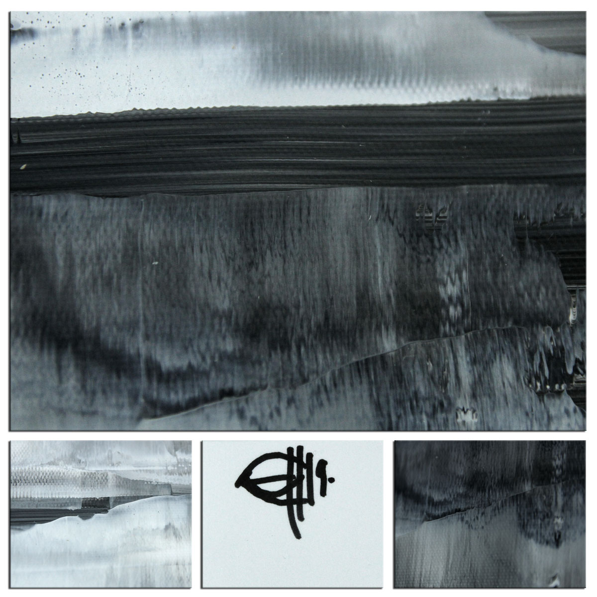 Abstrakte Malerei, Gia Hung: "Polarnacht I"