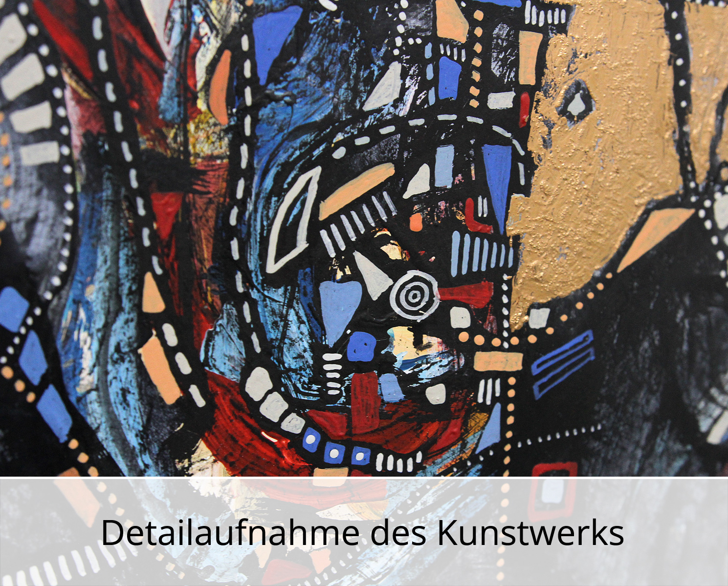 C. Blechschmidt: "Reichenbacher Schrei", Original/Unikat, zeitgenössisches Ölgemälde