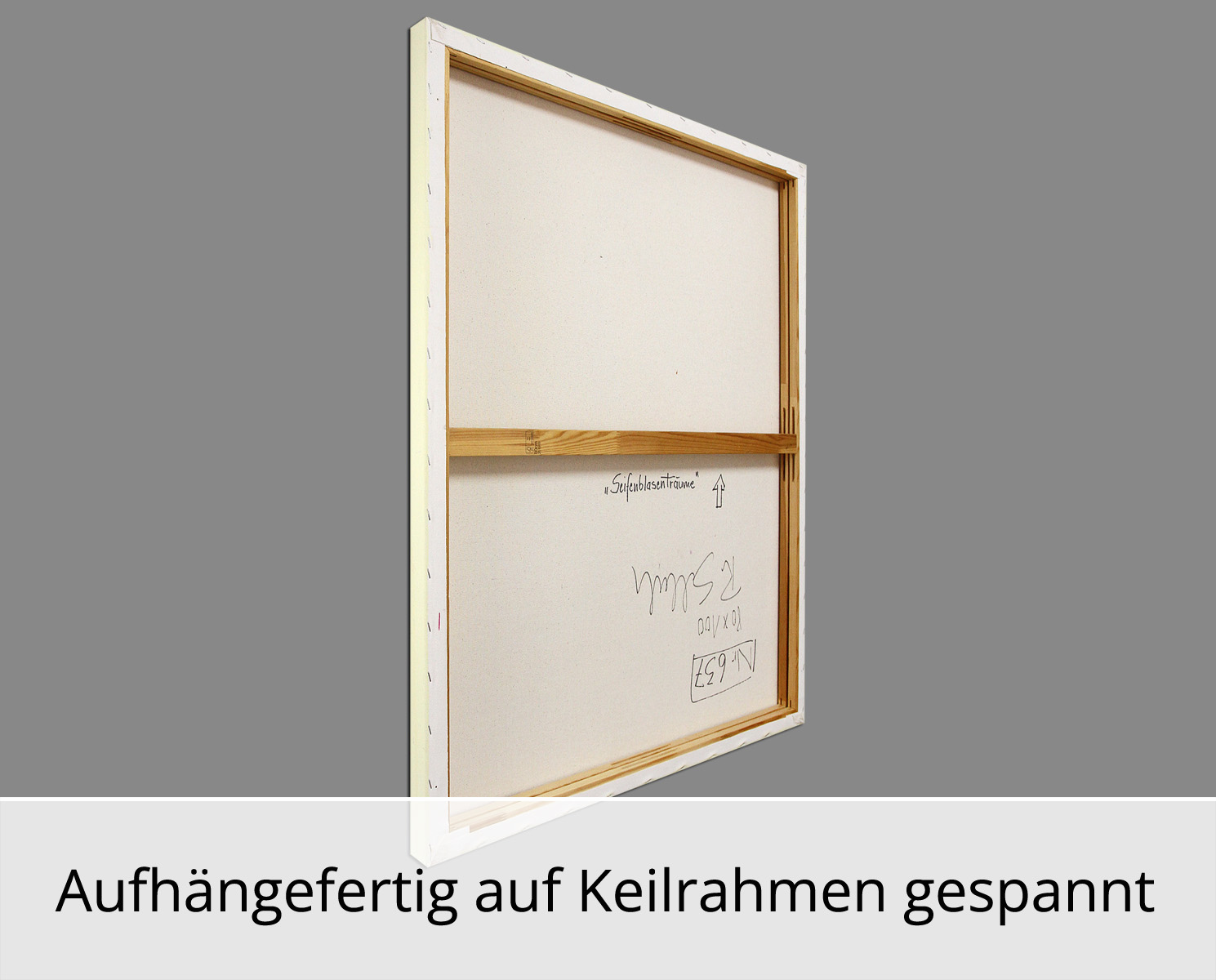 R. Schleeh: "Seifenblasenträume", Originalgemälde (Unikat), zeitgenössische Kunst