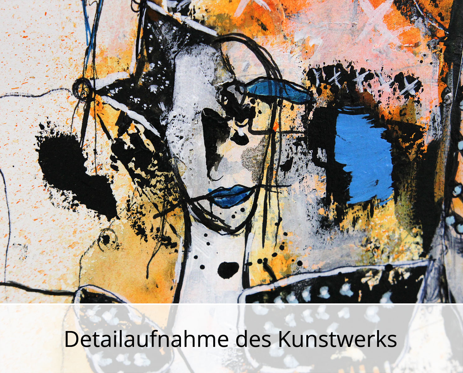 I. Schmidt: "Sunrise somewhere", zeitgenössische Grafik/Malerei, Original/Unikat