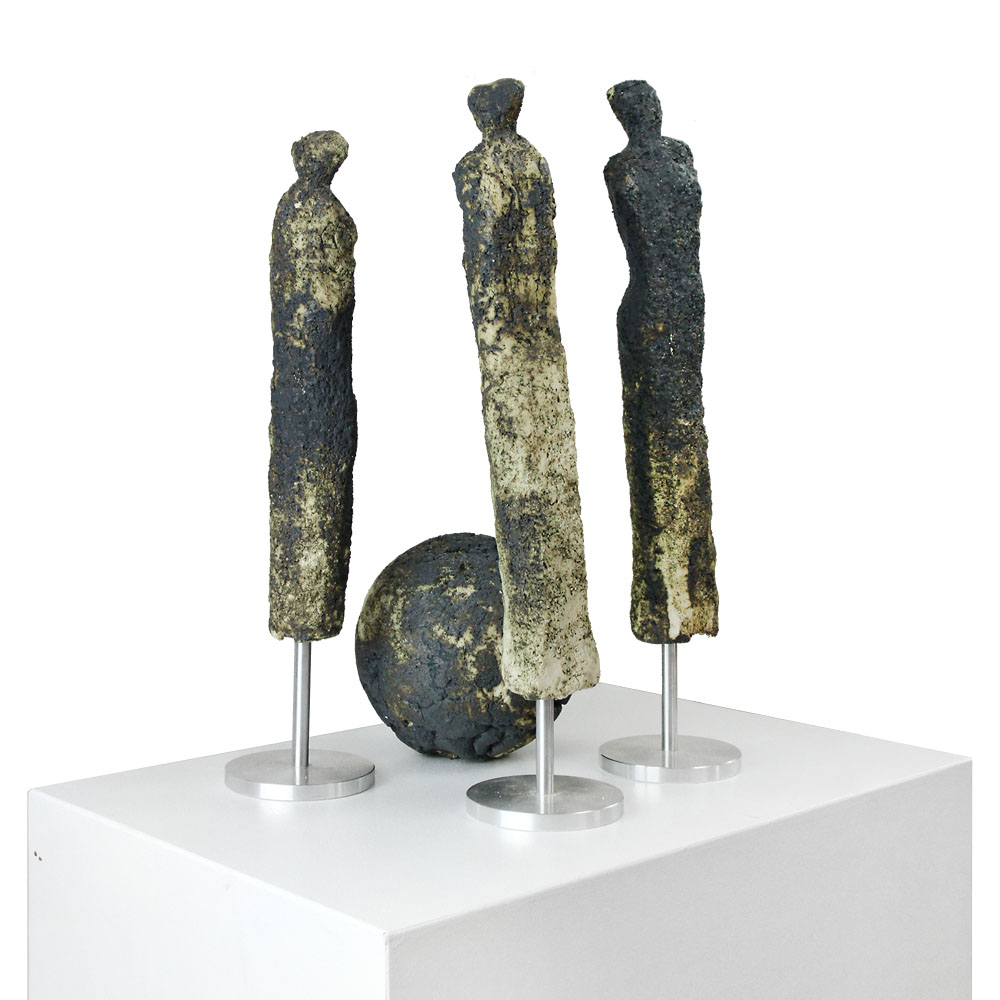 Zeitgenössische Skulptur, Ilona Schmidt: "Global Player" (A)