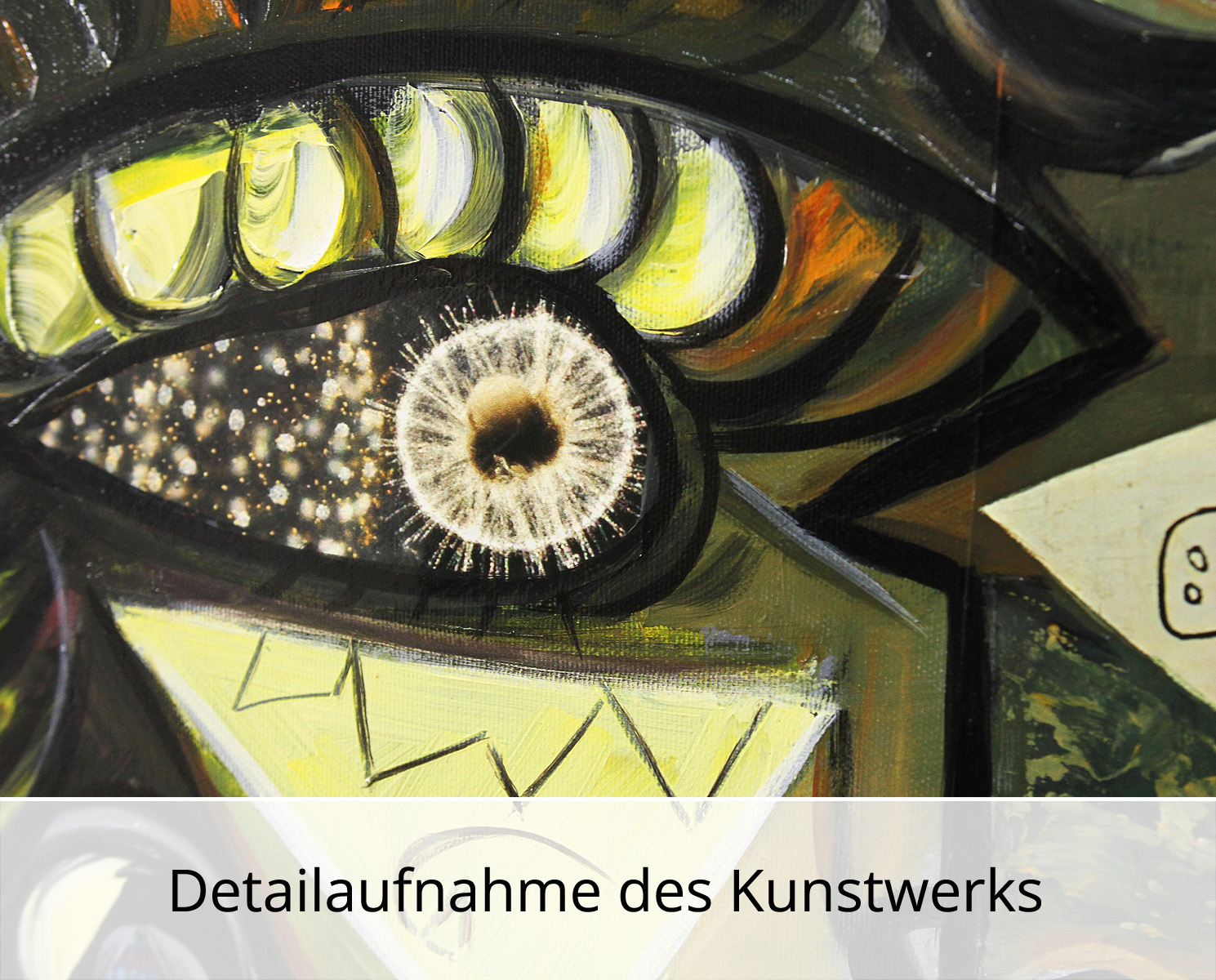 Moderne Kunst: Weltliche Freuden I, K. Namazi, Original/Unikat