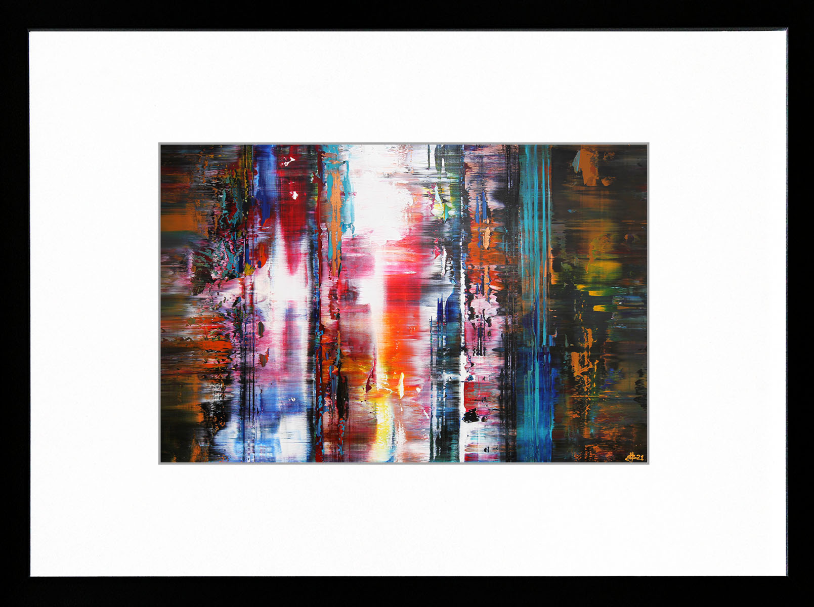 Limitierte Edition auf Papier, Gia Hung: "Altered Carbon I", signierter Fineartprint, Nr. 2/150