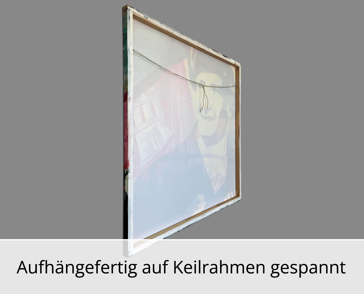 H. Mühlbauer-Gardemin: "Hans Albers", Moderne Pop Art, serielles Unikat/ Original