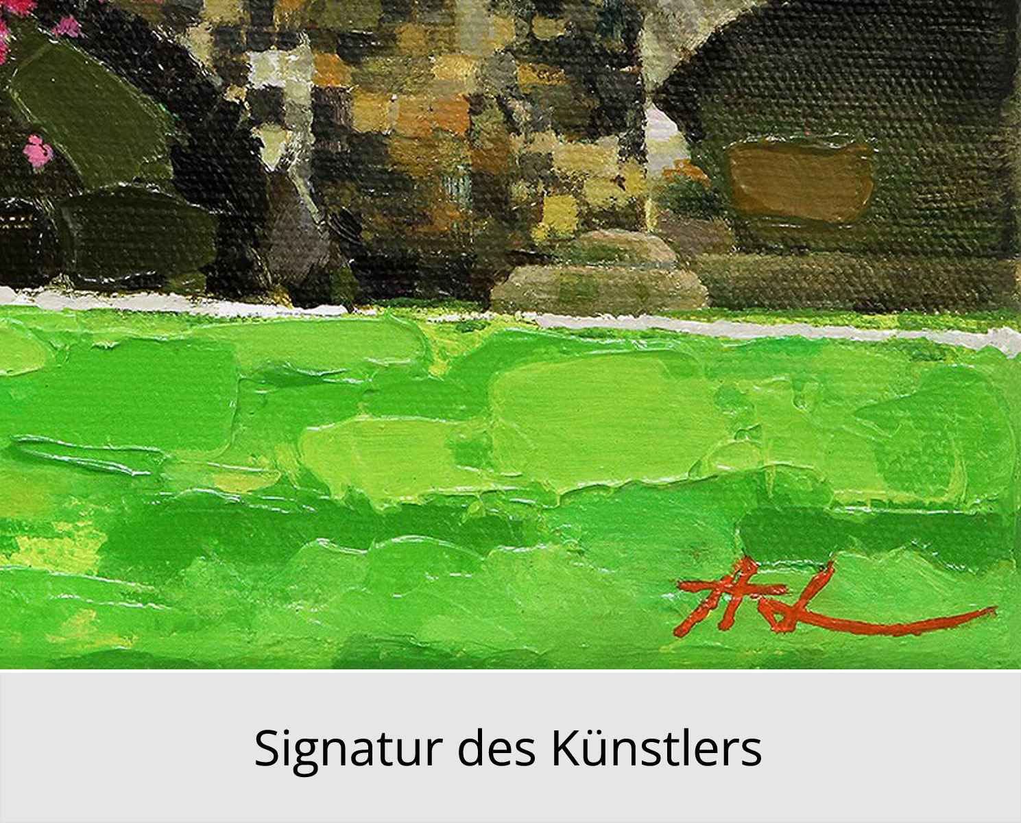 Limitierte Edition auf Papier, A. Larrett: Augustusbrücke, signierter Fineartprint, Nr. 3/150