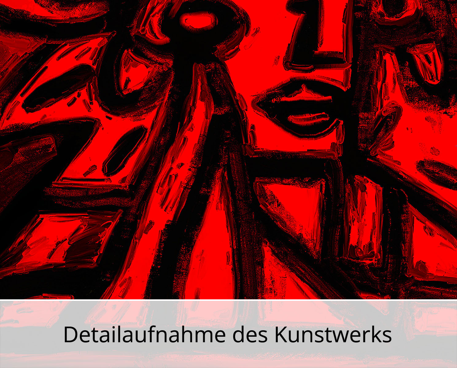 Original/Unikat: Red Star, H. Mühlbauer-Gardemin