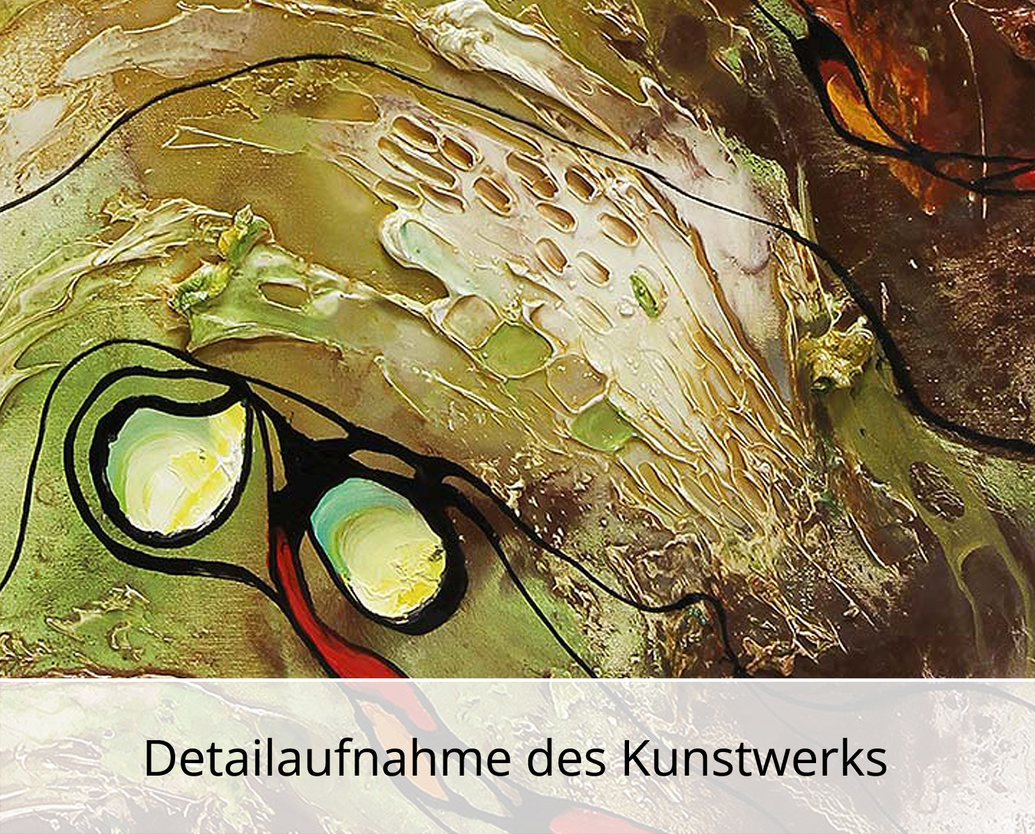 B. Ossowski: Herbstbolero, Edition, signierter Kunstdruck