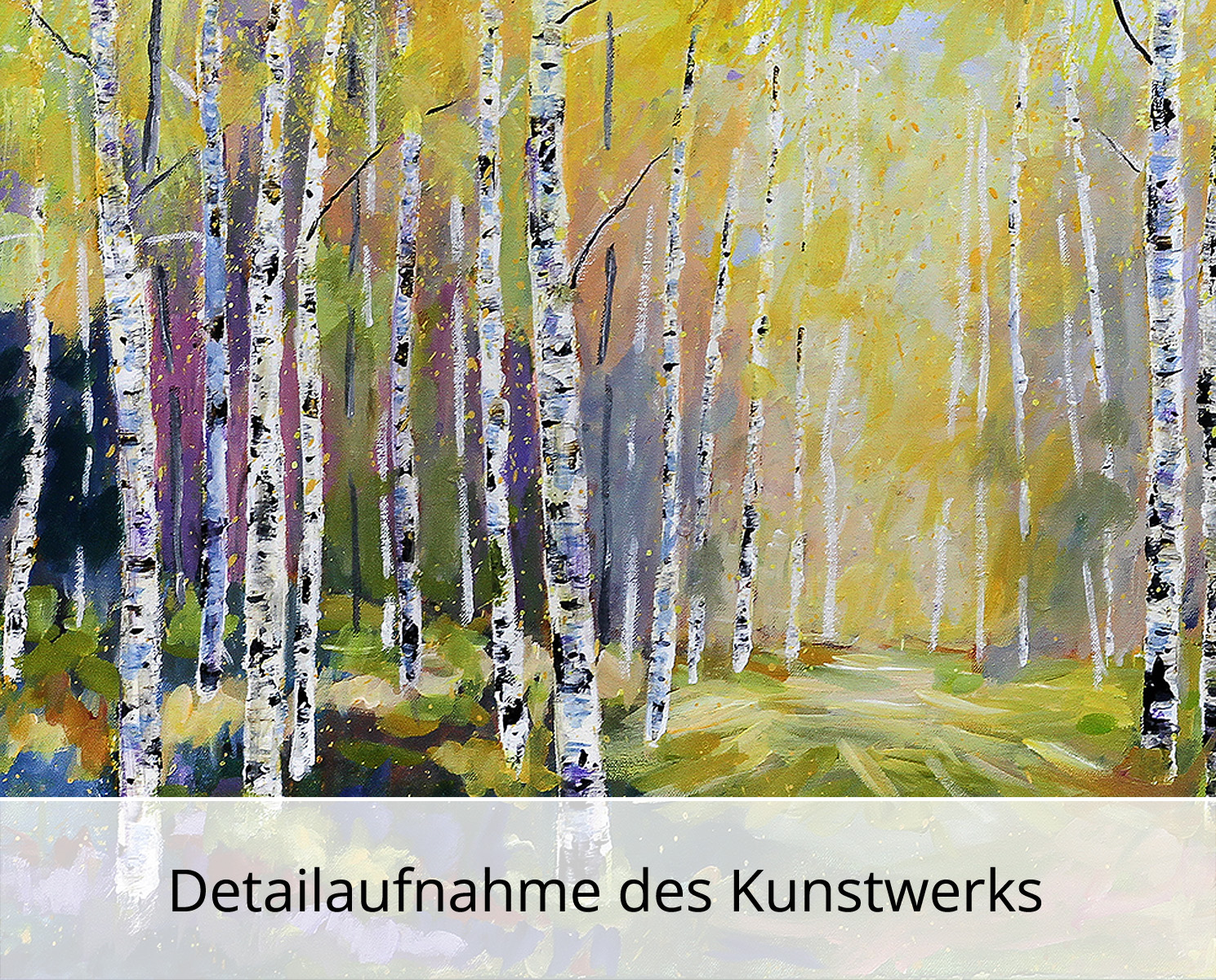 Limitierte Edition, Fineartprint, signiert, auf Papier M. Kühne: Herbstleuchten, Nr. 1/150