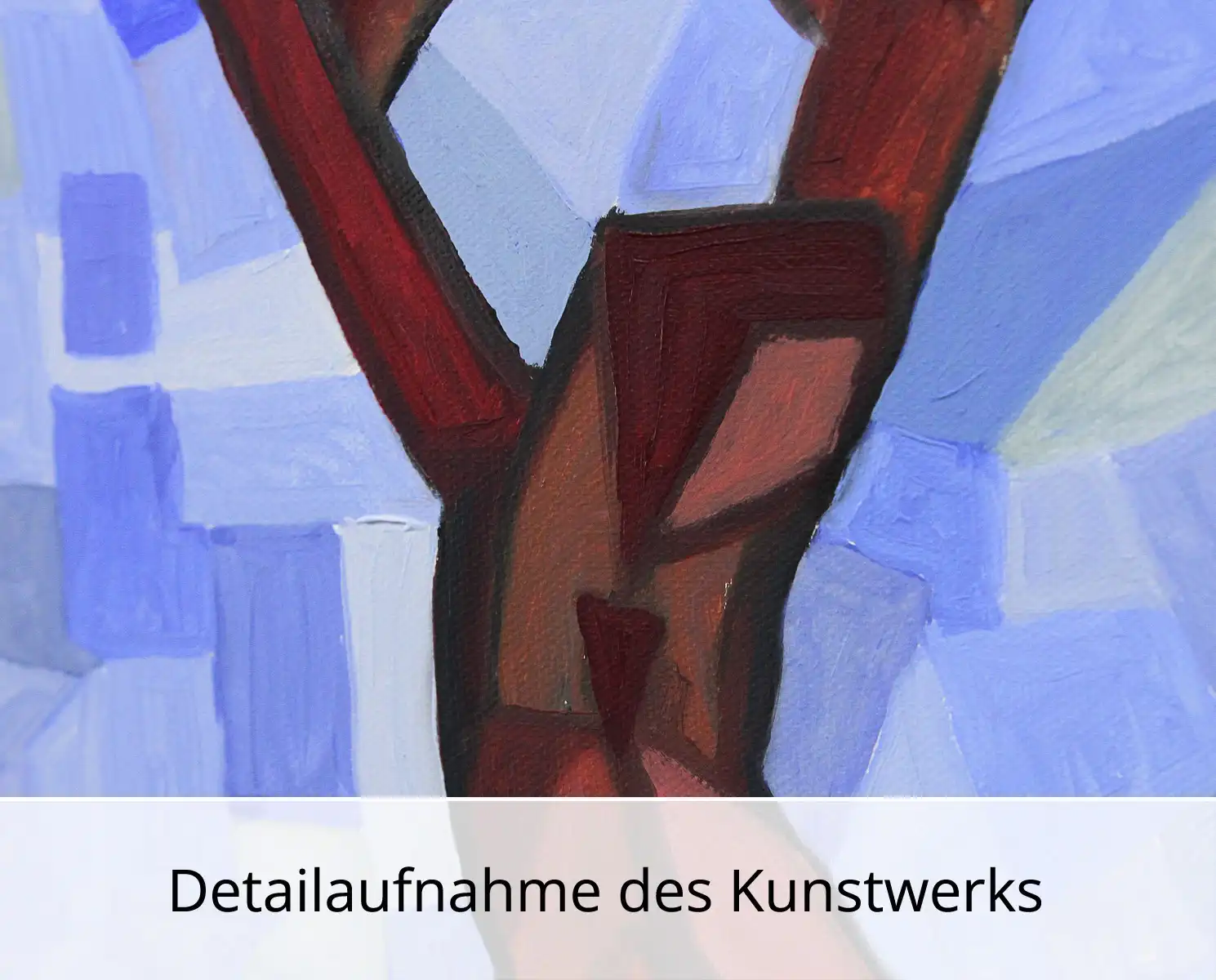 C. Blechschmidt: "Die Bäumin", Original/Unikat, zeitgenössisches Ölgemälde