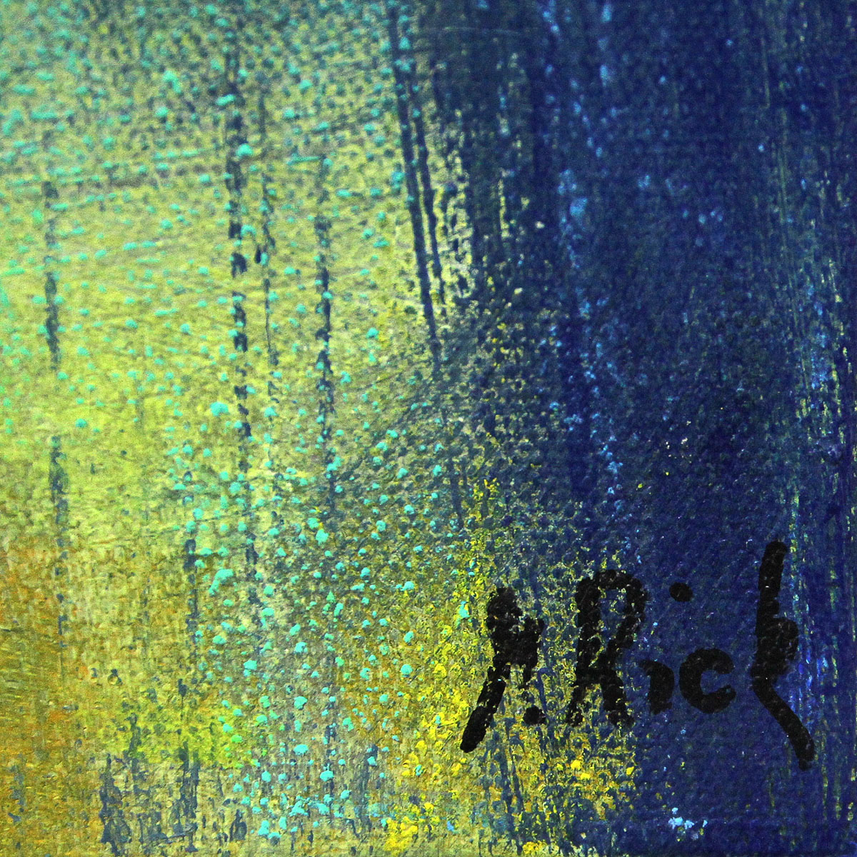 M.Rick: "Memories I", abstraktes Originalgemälde (Unikat) (A)