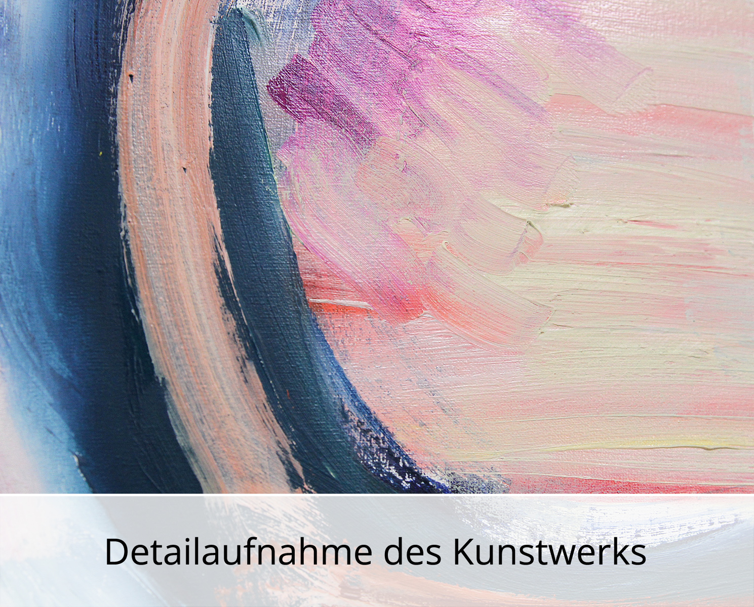 M. Cieśla: "Abstrakte Komposition 44", Original/Unikat, Expressionistisches Ölgemälde
