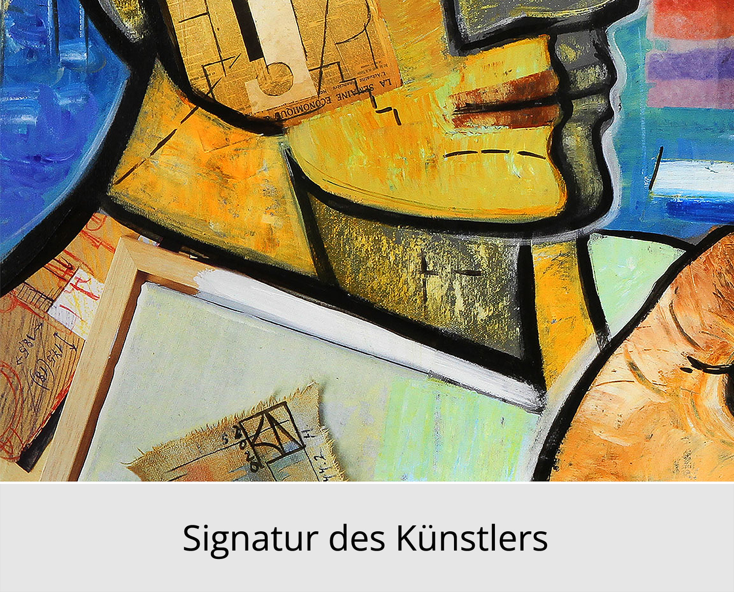 K. Namazi: "Lovepainter", Edition, signierter Kunstdruck Nr. 2/100