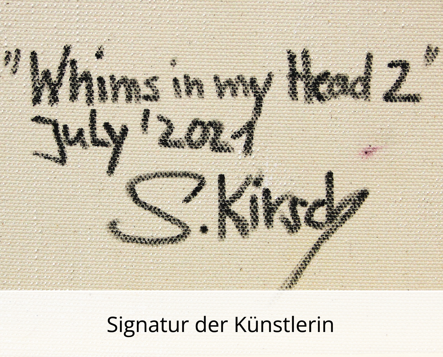 S. Kirsch: "Whims in my Head 2", Originalgemälde (Unikat)