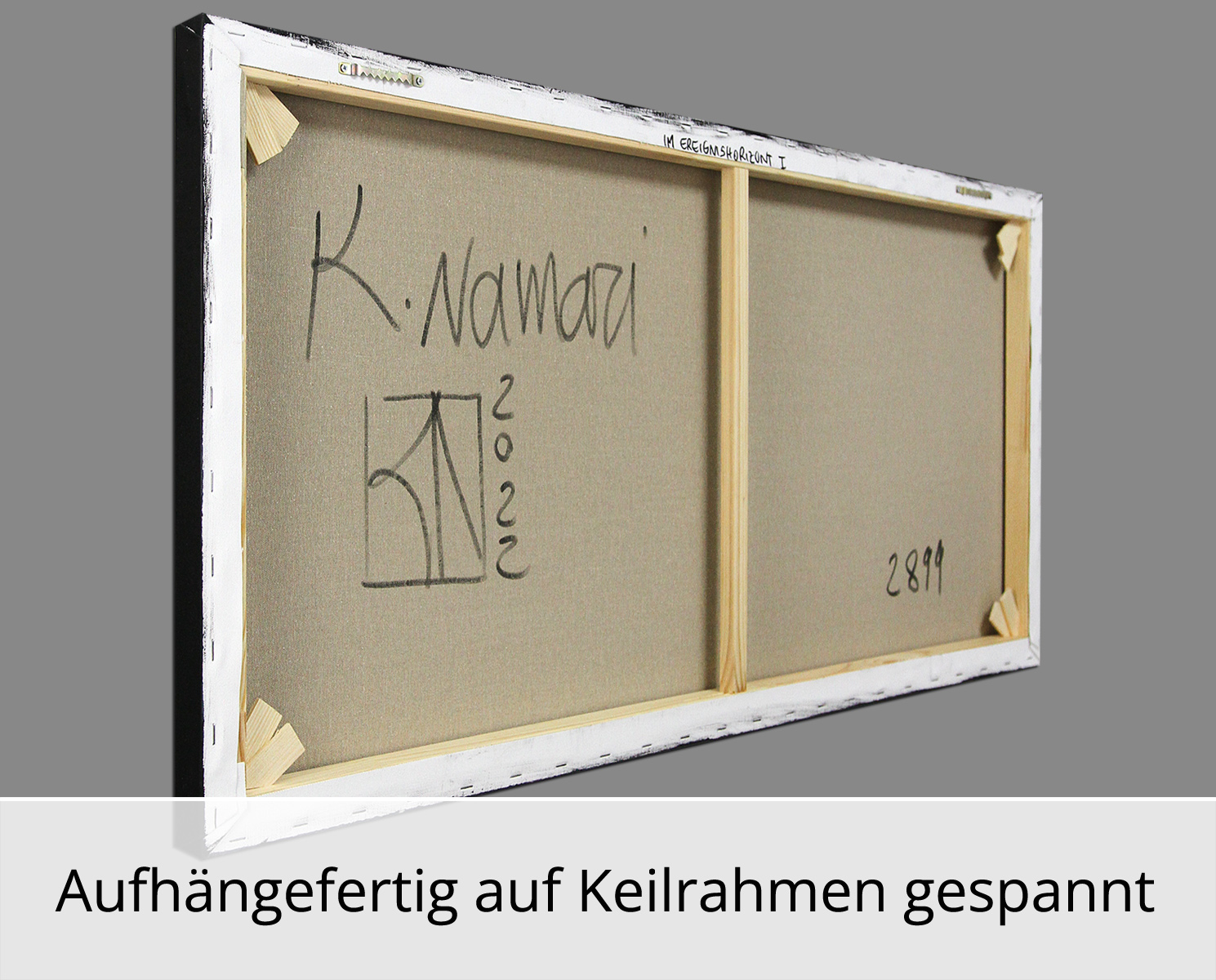 K. Namazi: "Im Ereignishorizont I", originales Acrylgemälde (Unikat)
