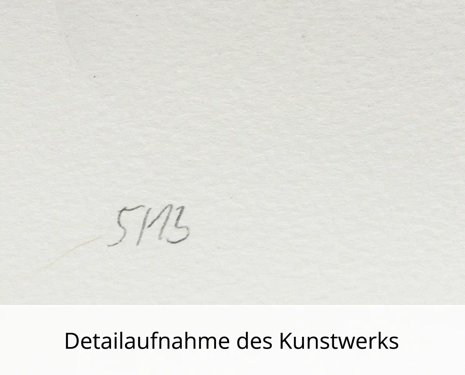 C. Blechschmidt: "13 und einer", Originale Grafik/Lithographie