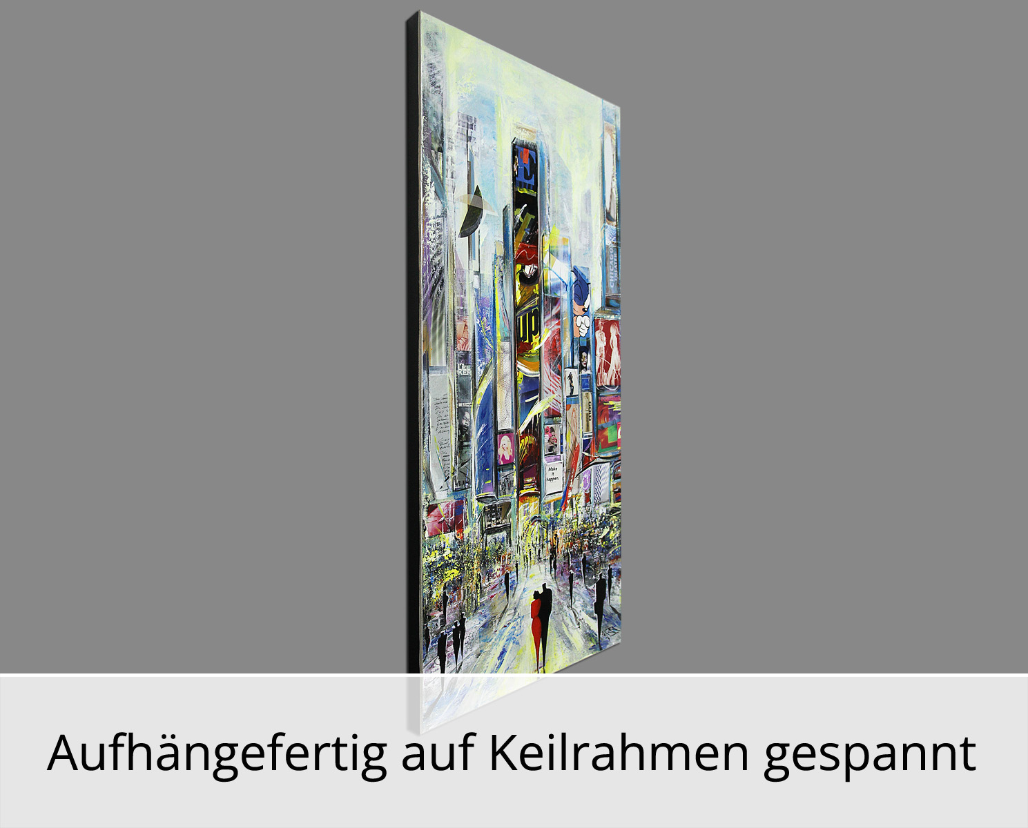 Unikat, modernes Gemälde, K. Namazi: "Be inspired I", Original