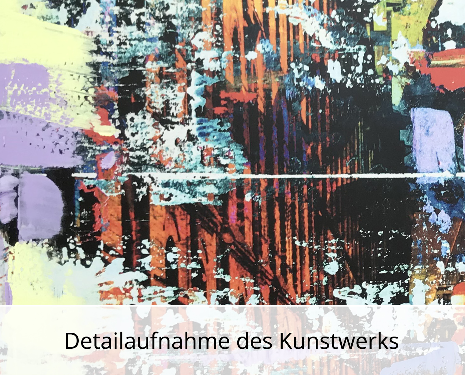 H. Mühlbauer-Gardemin: "Speicherstadt Hamburg", Moderne Pop Art, Original/serielles Unikat