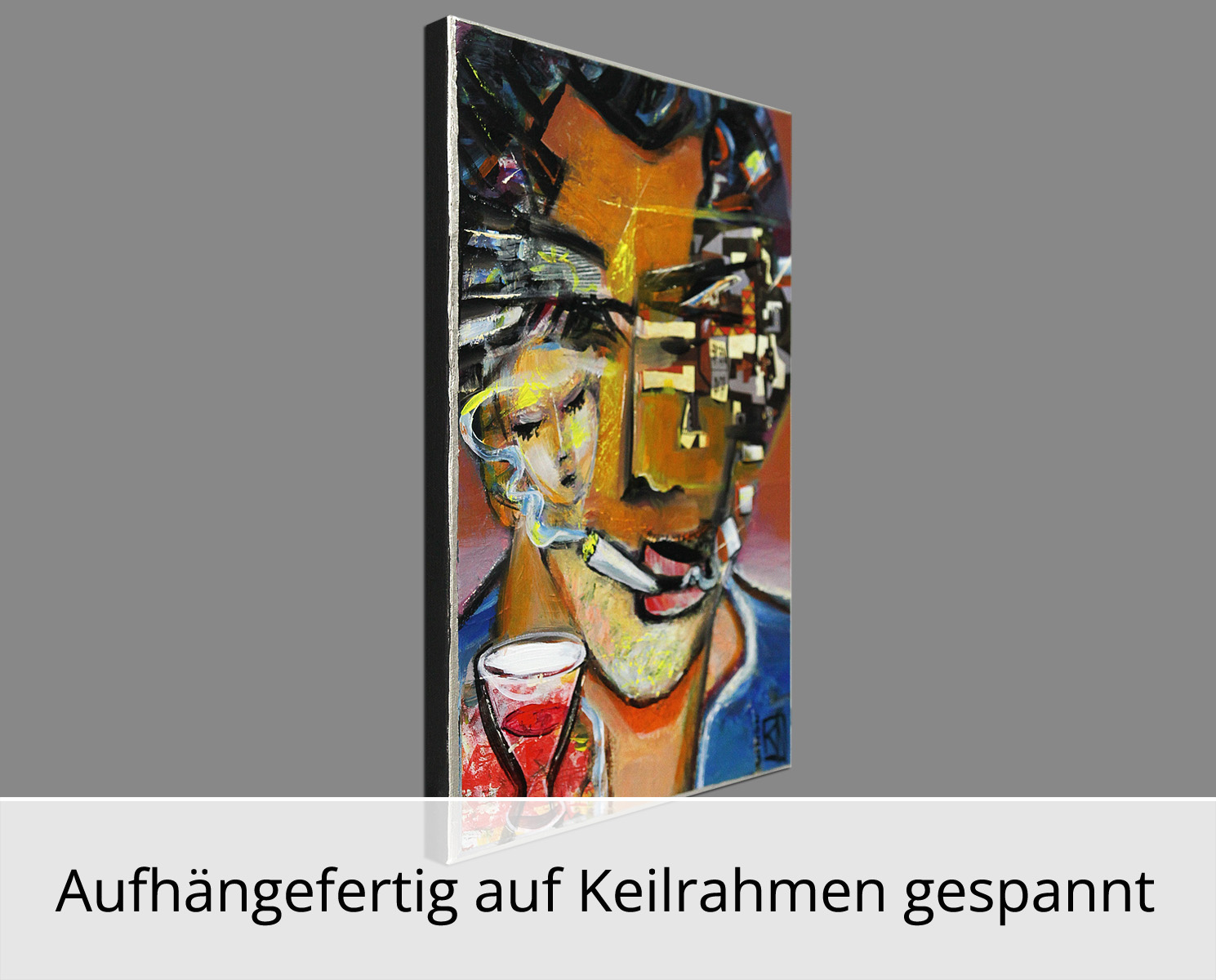 Moderne Kunst, K. Namazi: Rauschhafter Traum I, (Original/Unikat)