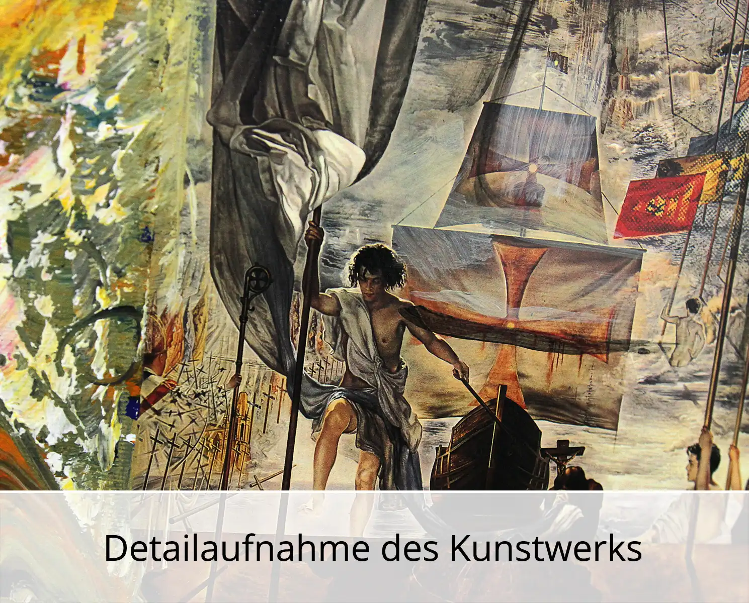 Unikat, modernes Gemälde, K. Namazi: "Vamp I", Original