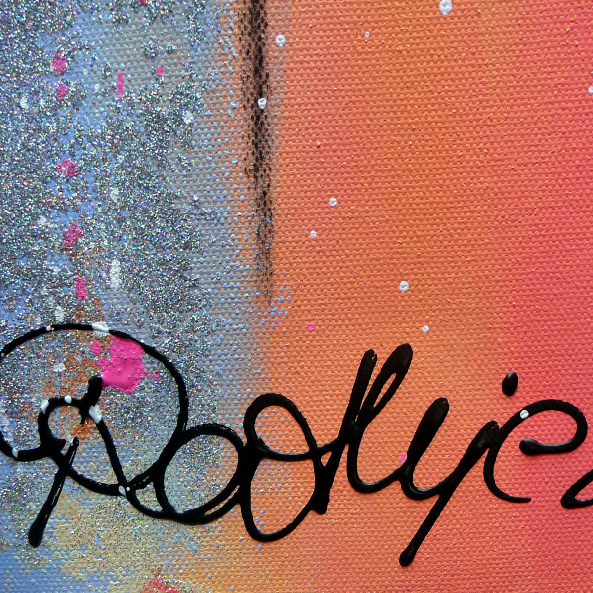M. Rathje: "Roxy", moderne Malerei, Originalgemälde (Unikat) (A)