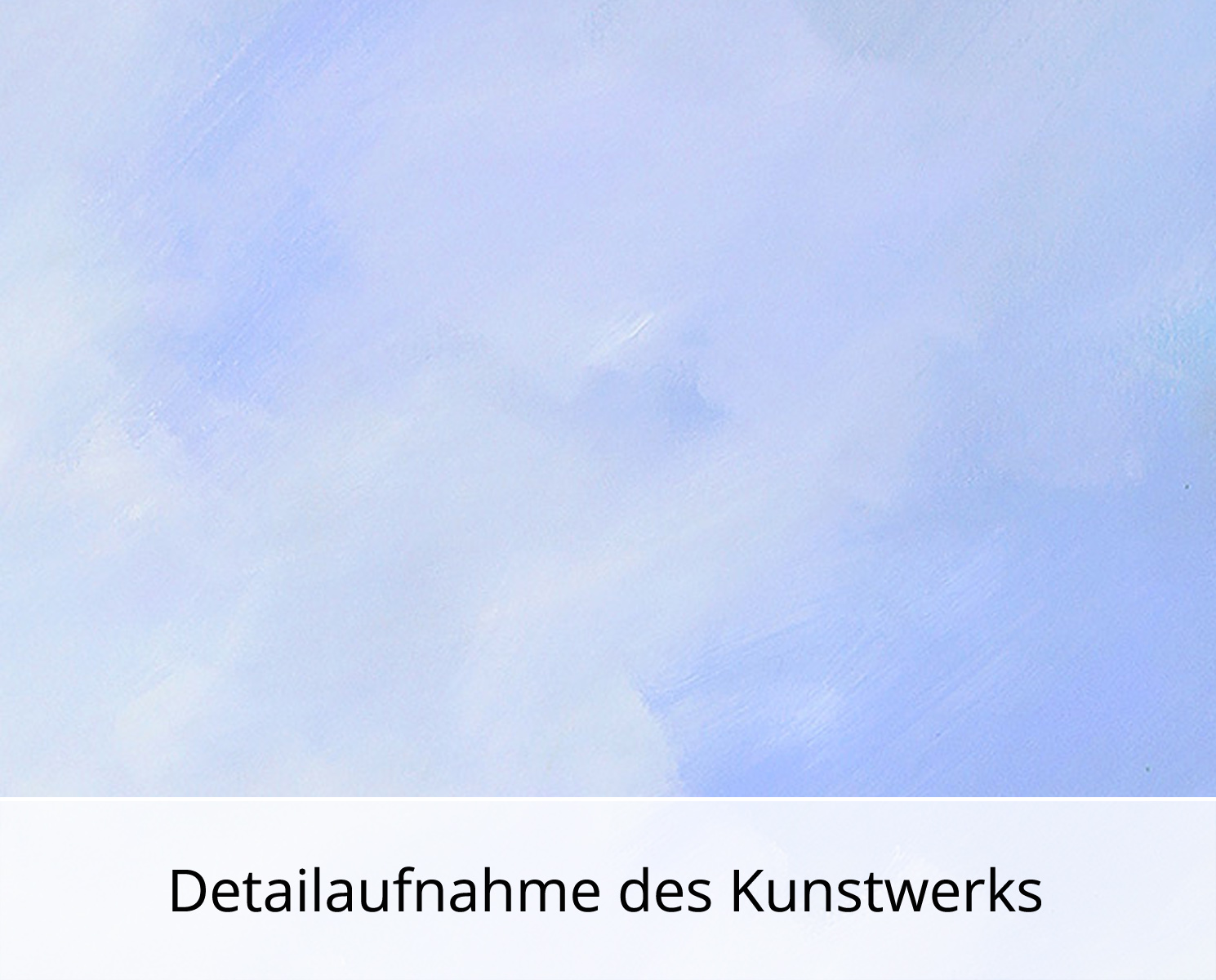 Limitierte Edition auf Papier, M. Kühne: "Sommerhimmel", signierter Fineartprint, Nr. 1/150