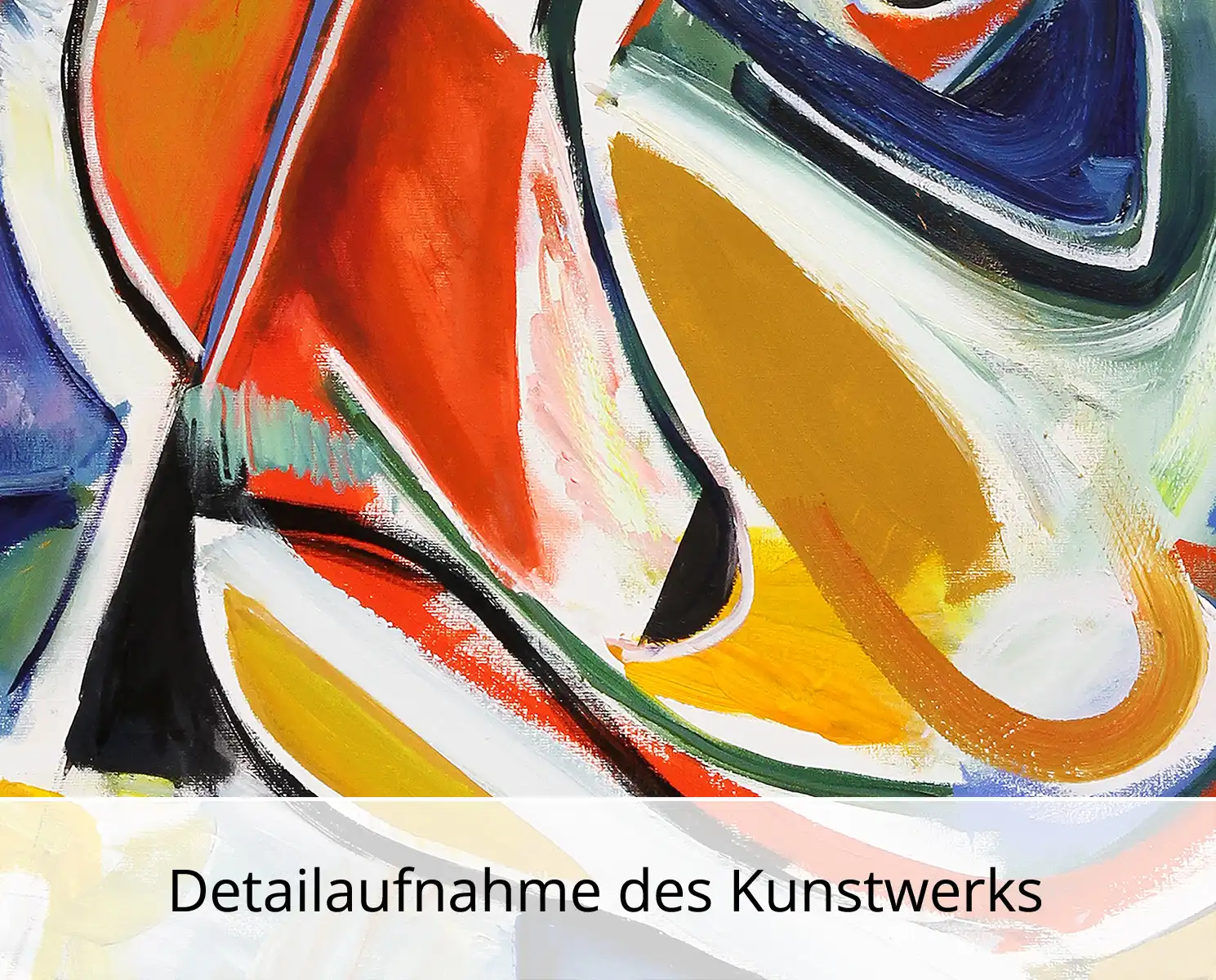 Limitierte Edition auf Papier, M. Cieśla: "Abstrakte Komposition im Studio", signierter Fineartprint, Nr. 1/150
