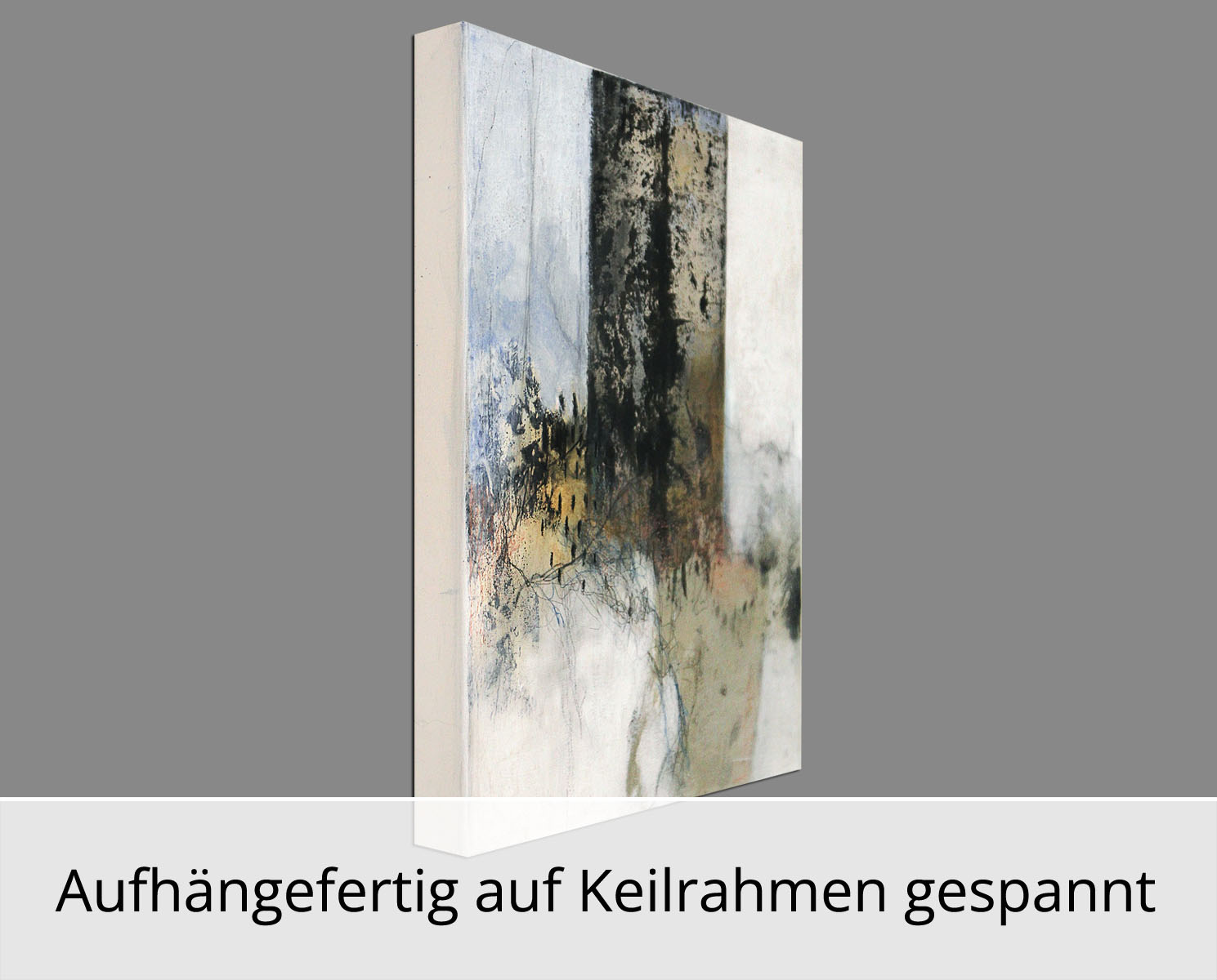 R. Schleeh: "Verborgen", Originalgemälde (Unikat), zeitgenössische Kunst
