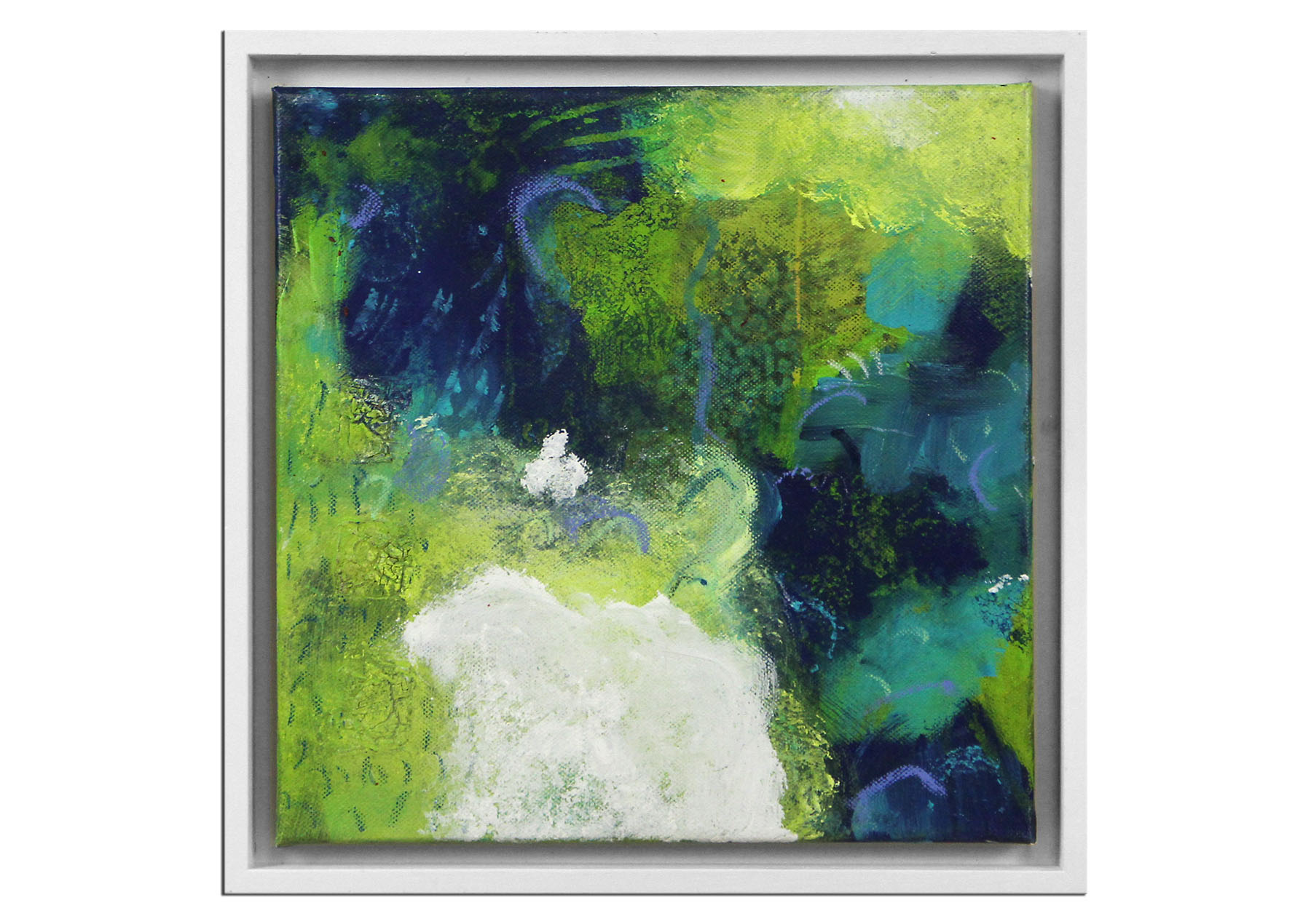 Acrylmalerei abstrakt, M.Rick: "Dreamflowers"