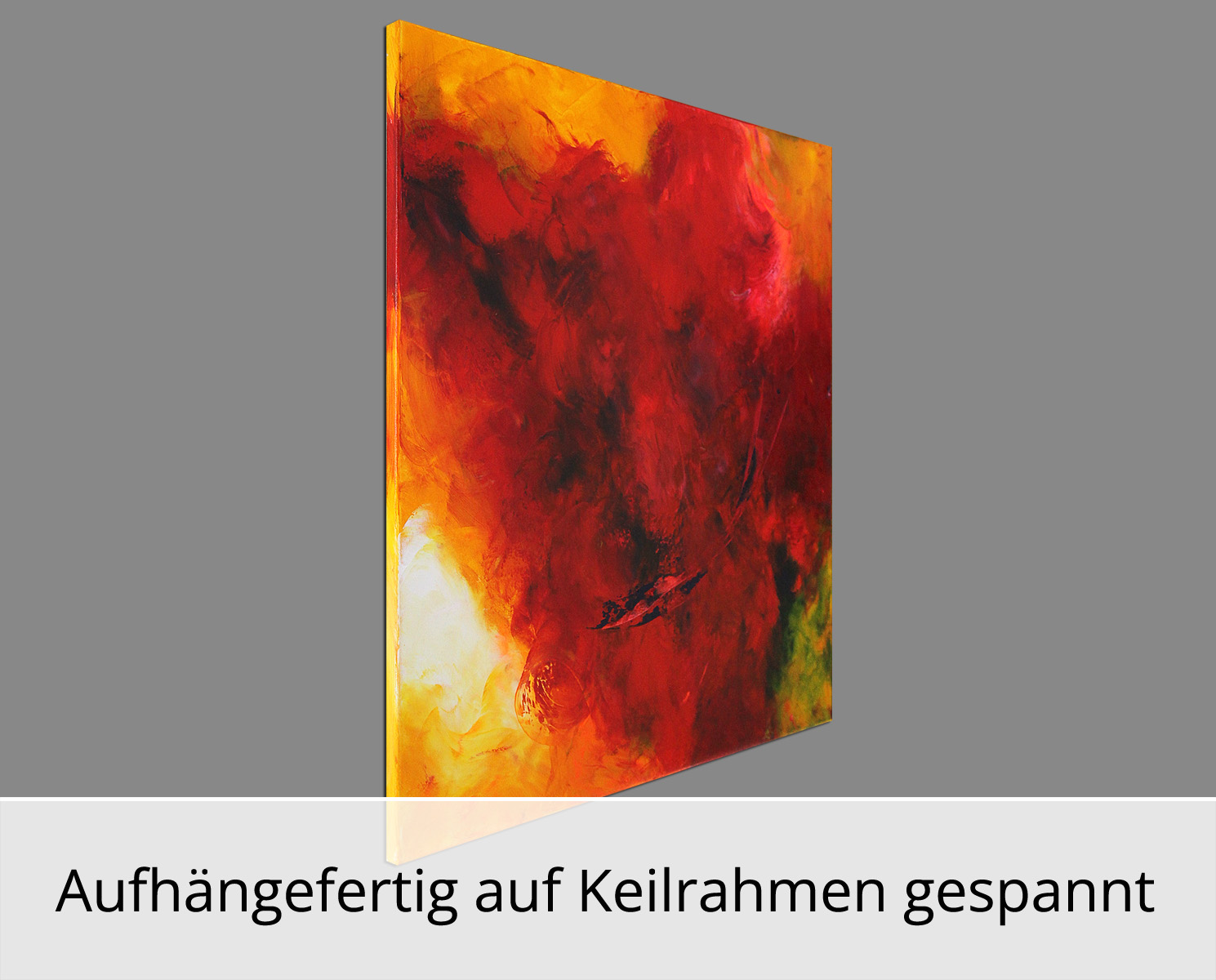 C. Middendorf: Geballte Kraft I, abstraktes Originalgemälde (Unikat)