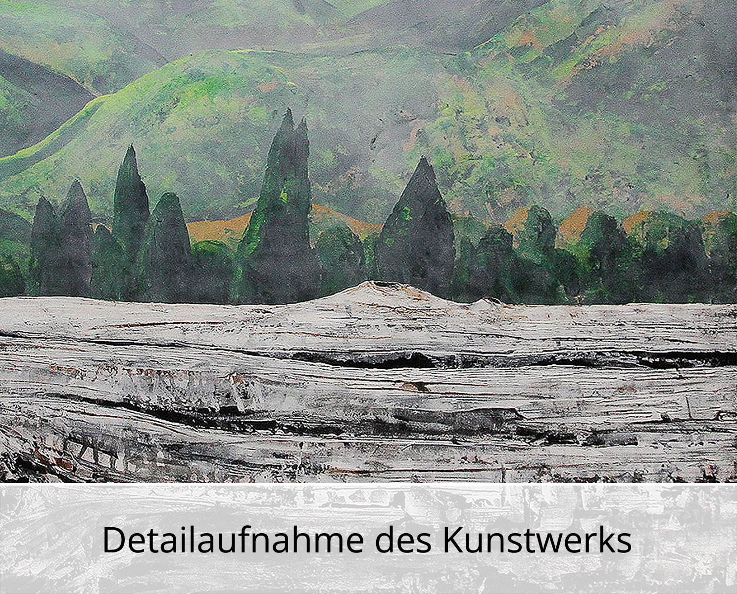 Limitierte Edition auf Papier,A.Garbe: "Holz vs.Landschaft:Schwarzwald",signierter Fineartprint1/150