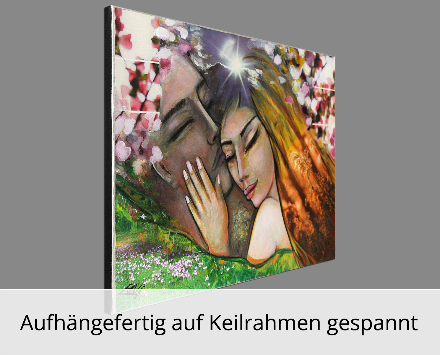Moderne Kunst: Duft der Liebe, K. Namazi, Original/Unikat