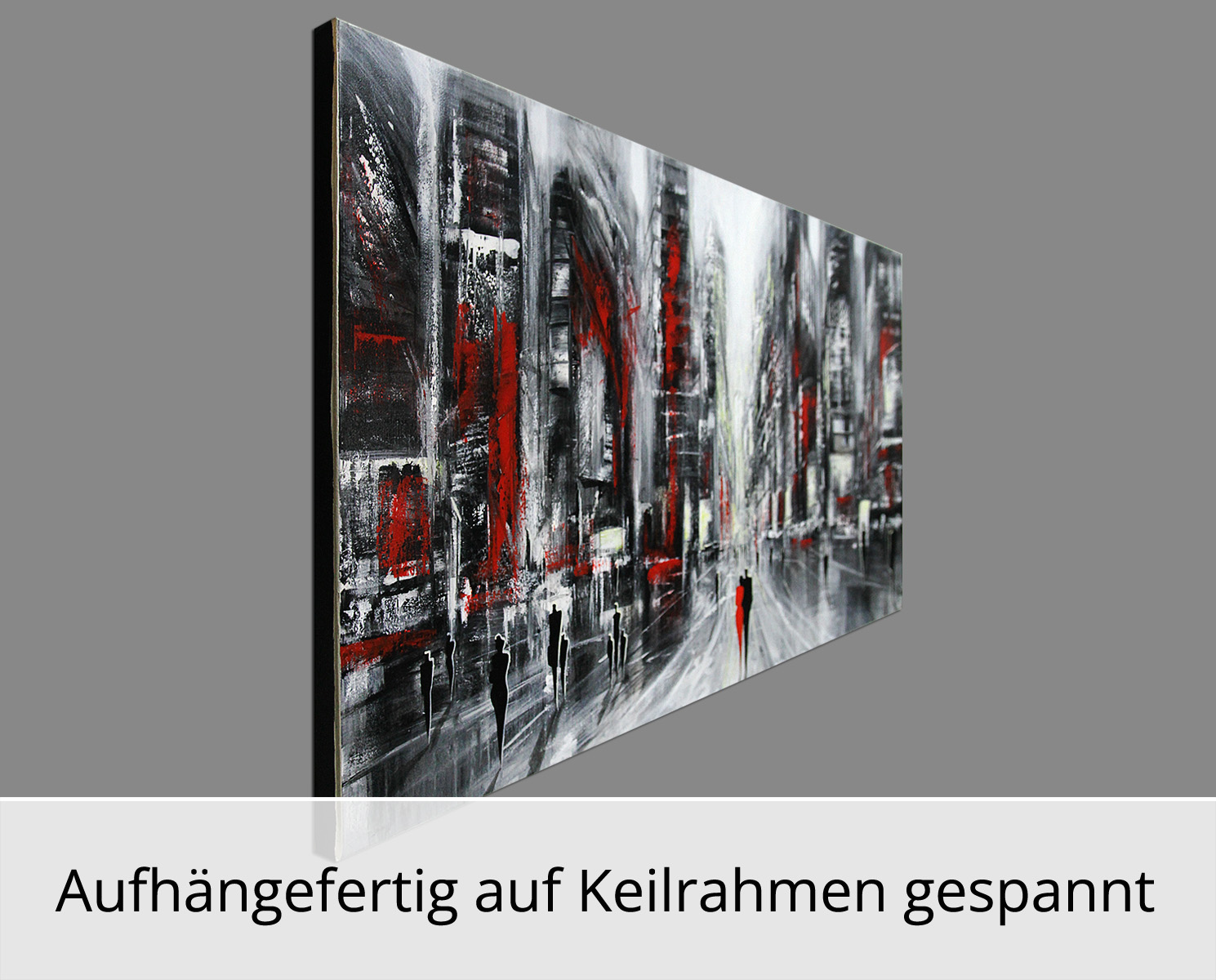 Acrylgemälde , K. Namazi: "Behind the Horizon II", (Original/Unikat)