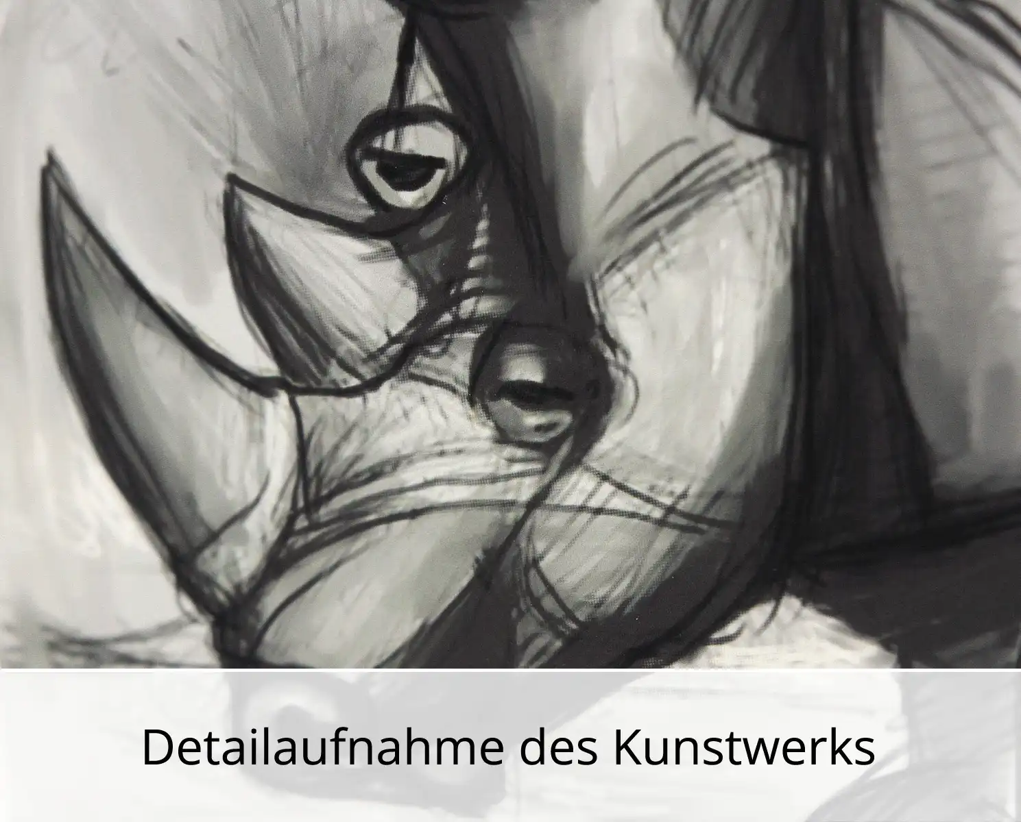 S. Petrunov: "Rhino", limitierter Kunstdruck