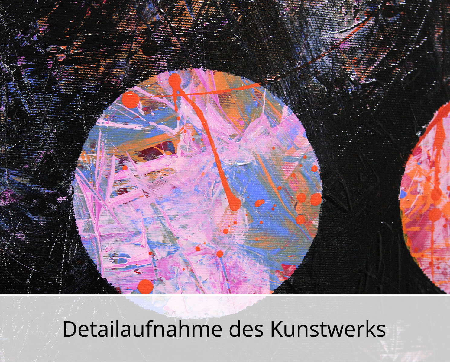 Abstrakte Malerei von Ewa Martens: "Camouflage", Original/Unikat