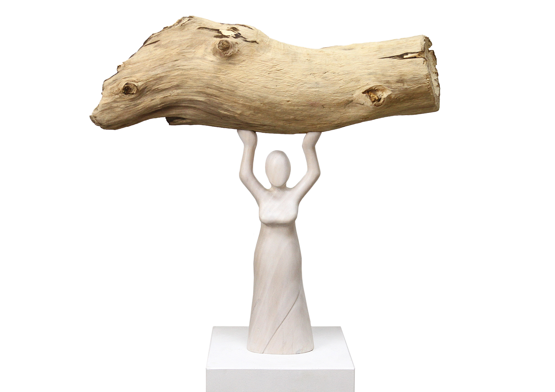 J. Zipfel : "Powerful Woman", Skulptur, Original/Unikat