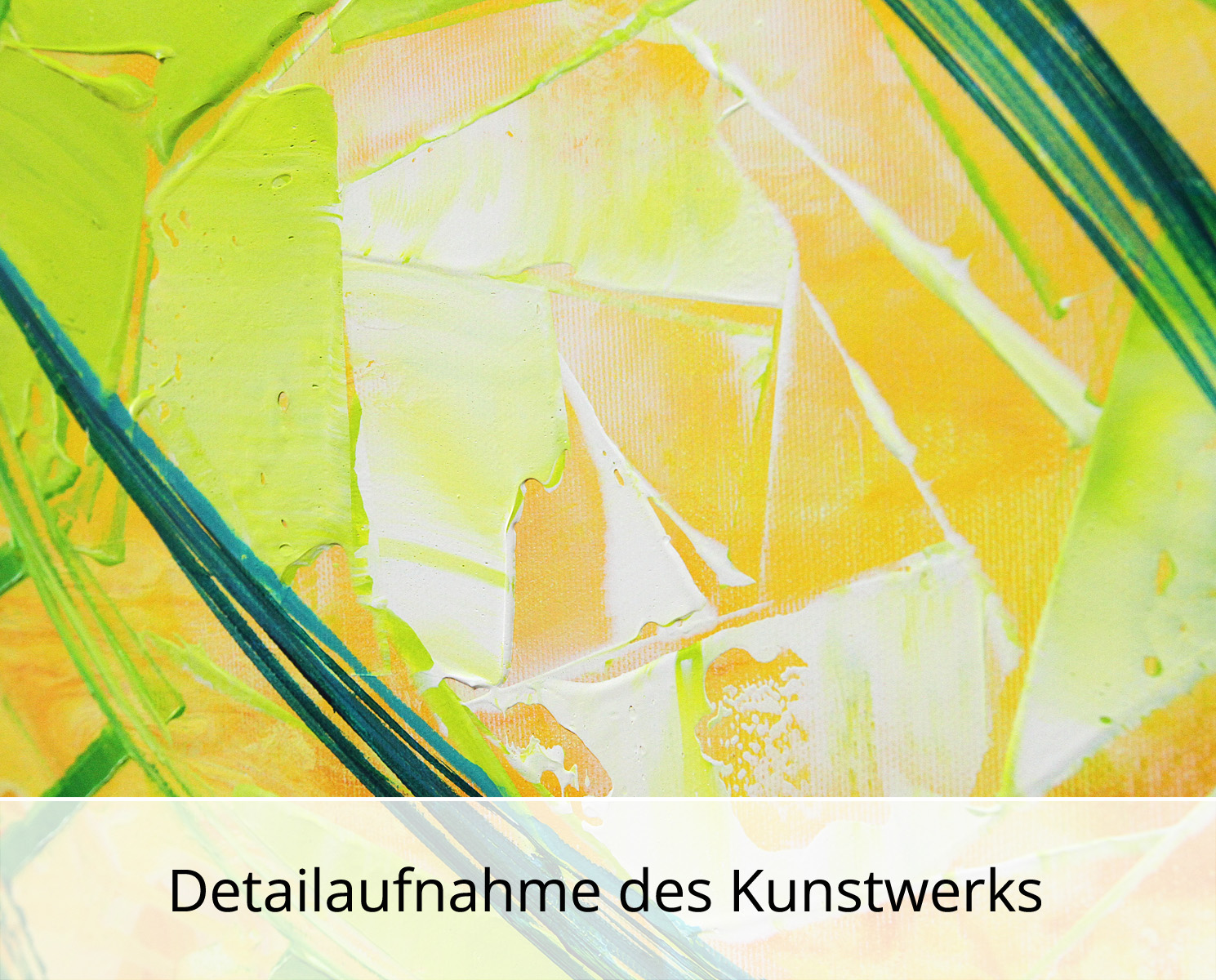 Abstraktes Originalgemälde: Summervibes I, R. König (Unikat)