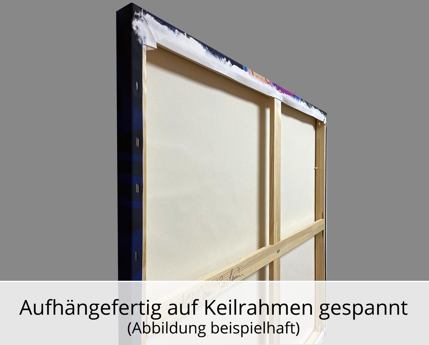 H. Mühlbauer-Gardemin: "Strandleben", Moderne Pop Art, Original - serielles Unikat