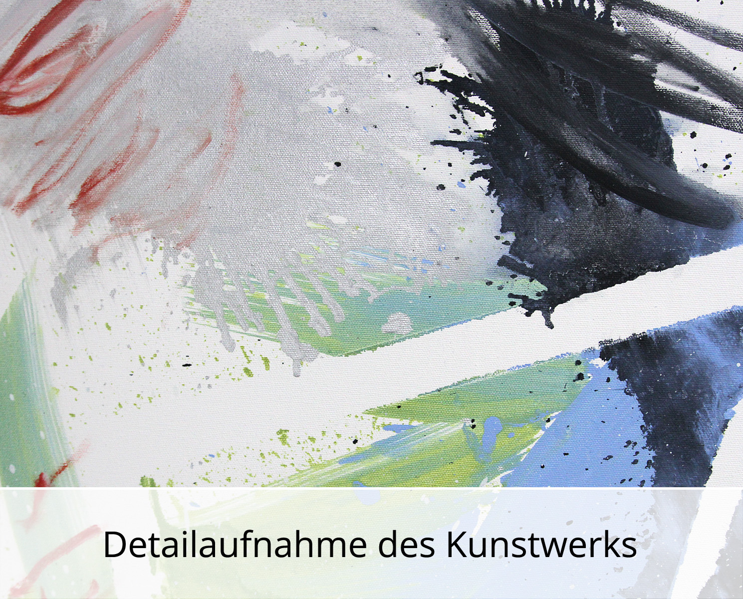D. Block: Dance in abstraction, Original/Unikat, expressive Ölmalerei