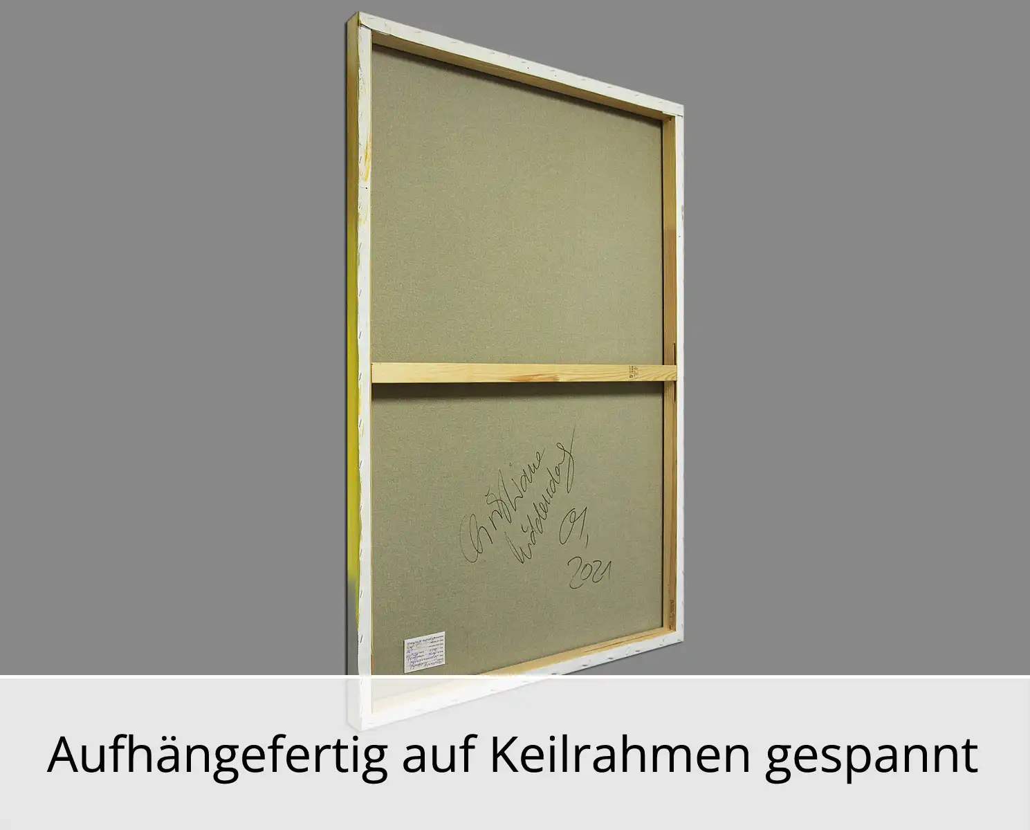 C. Middendorf: "Sonnenstrahlen I", abstraktes Originalgemälde (Unikat)