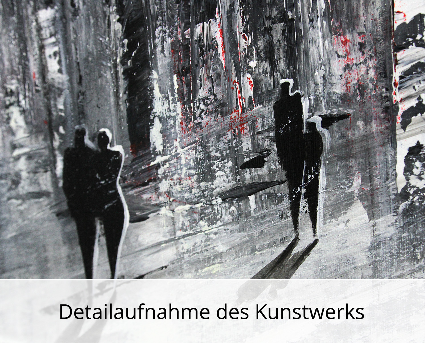 Acrylgemälde: "Surreale Kirschblüte I", K. Namazi, Original/Unikat