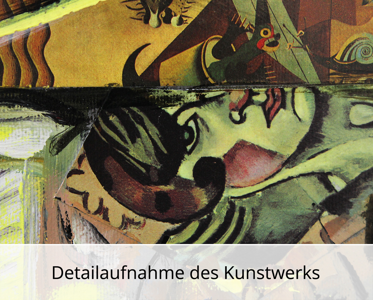 Moderne Kunst: Der Künstler I, K. Namazi, Original/Unikat