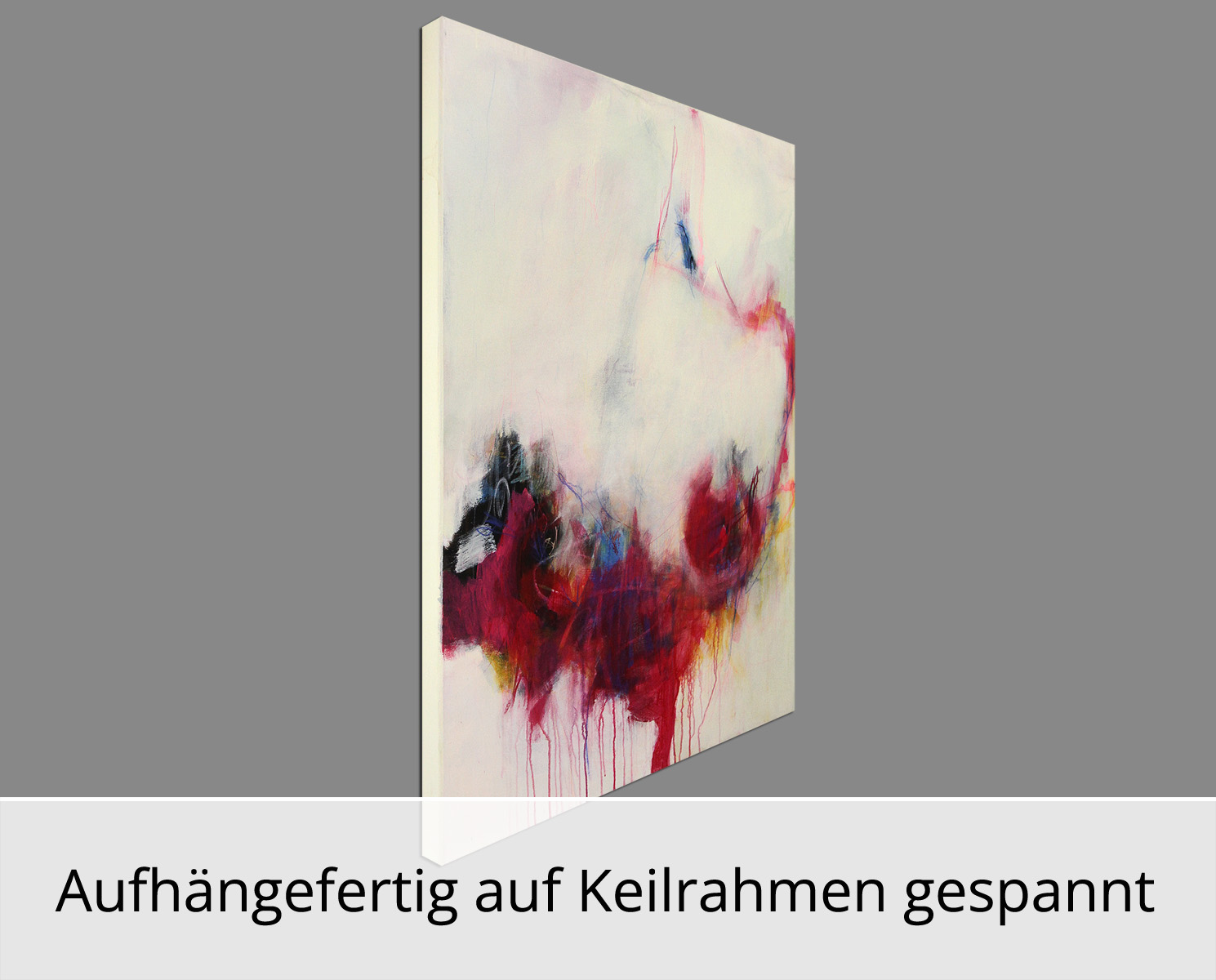 R. Schleeh: "Seifenblasenträume", Originalgemälde (Unikat), zeitgenössische Kunst