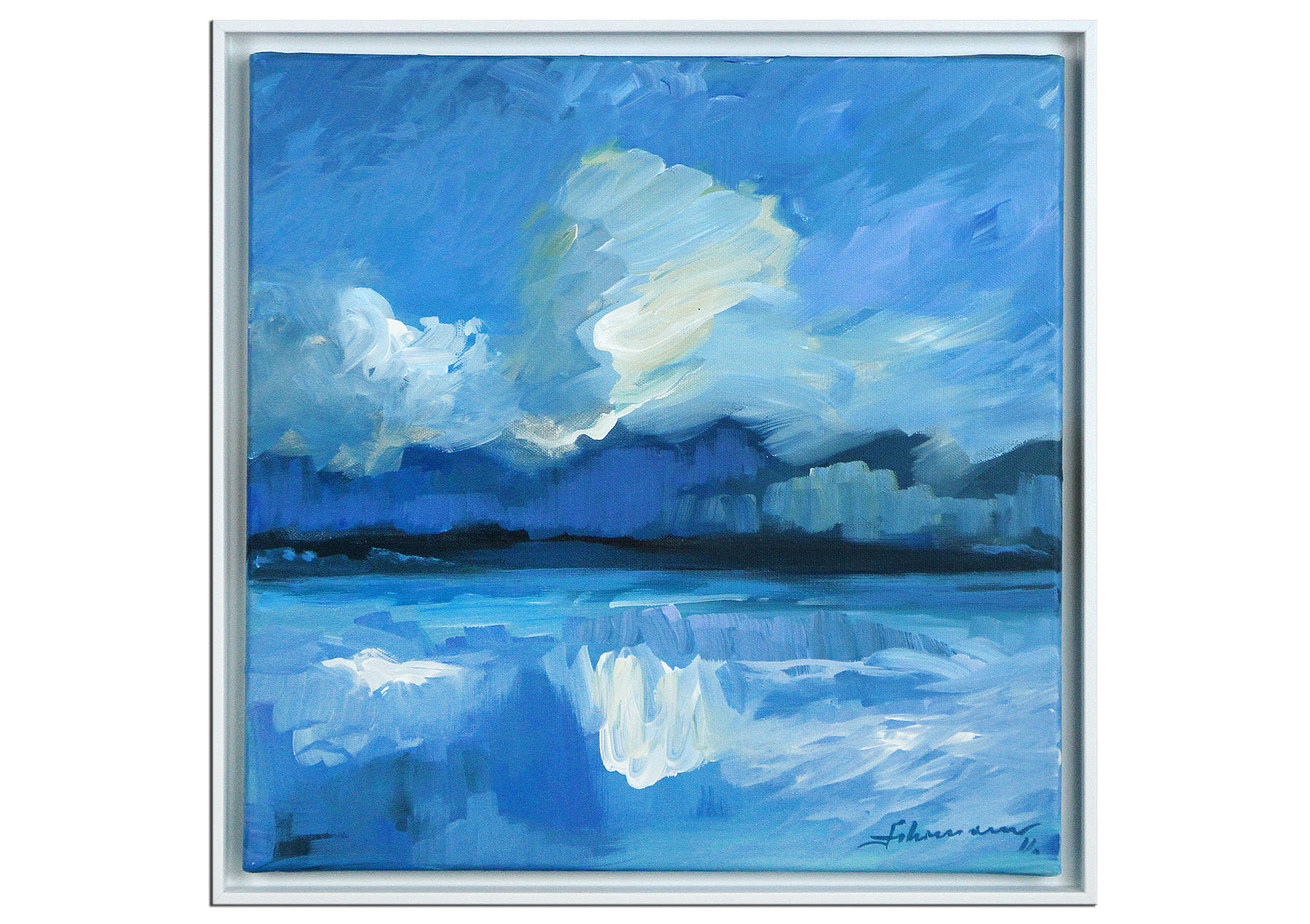 Zeitgenössische Malerei von Uwe Fehrmann: "Wolken II" (A)