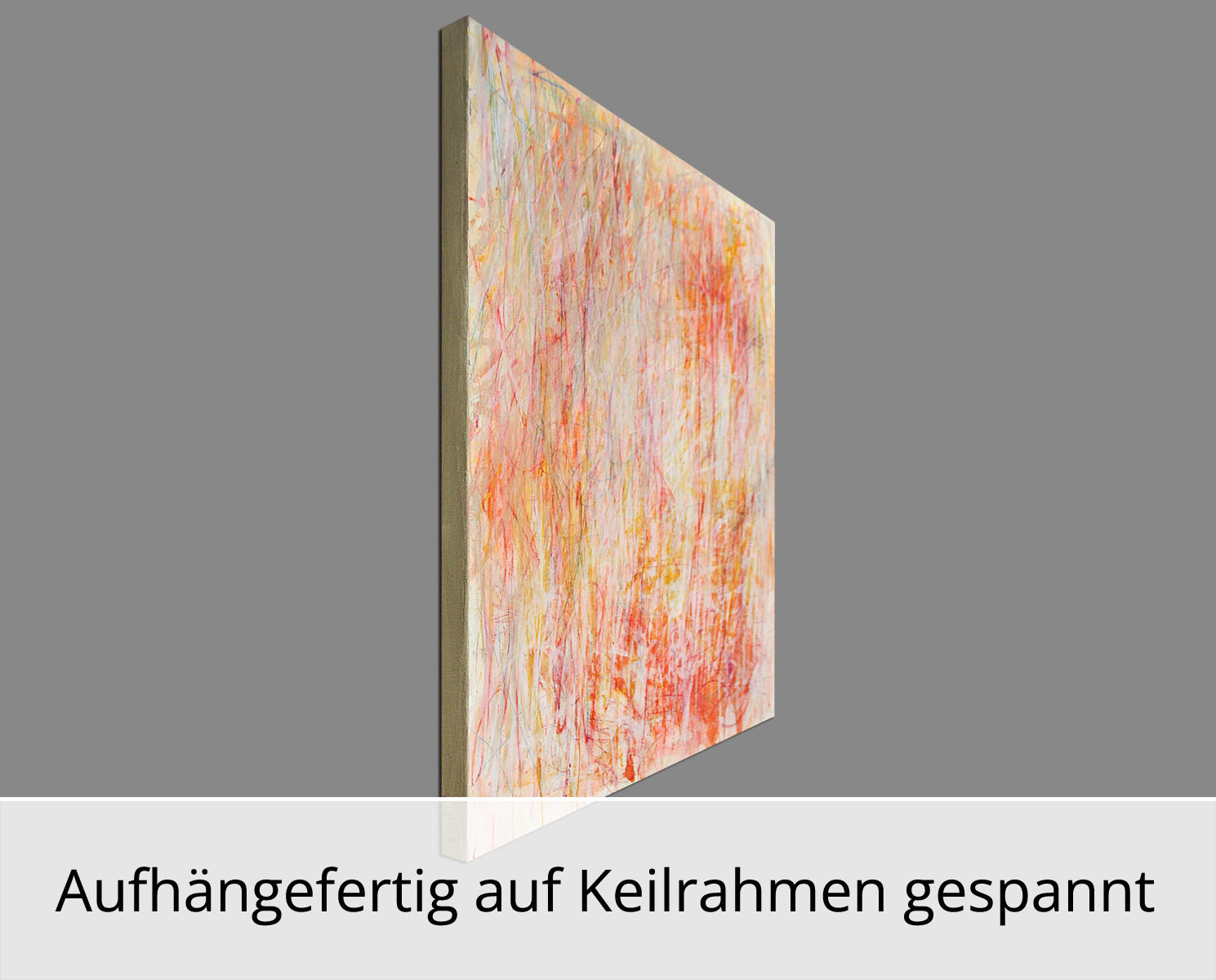 R. Schleeh: "Umhüllt", Originalgemälde/ Unikat, zeitgenössische Kunst