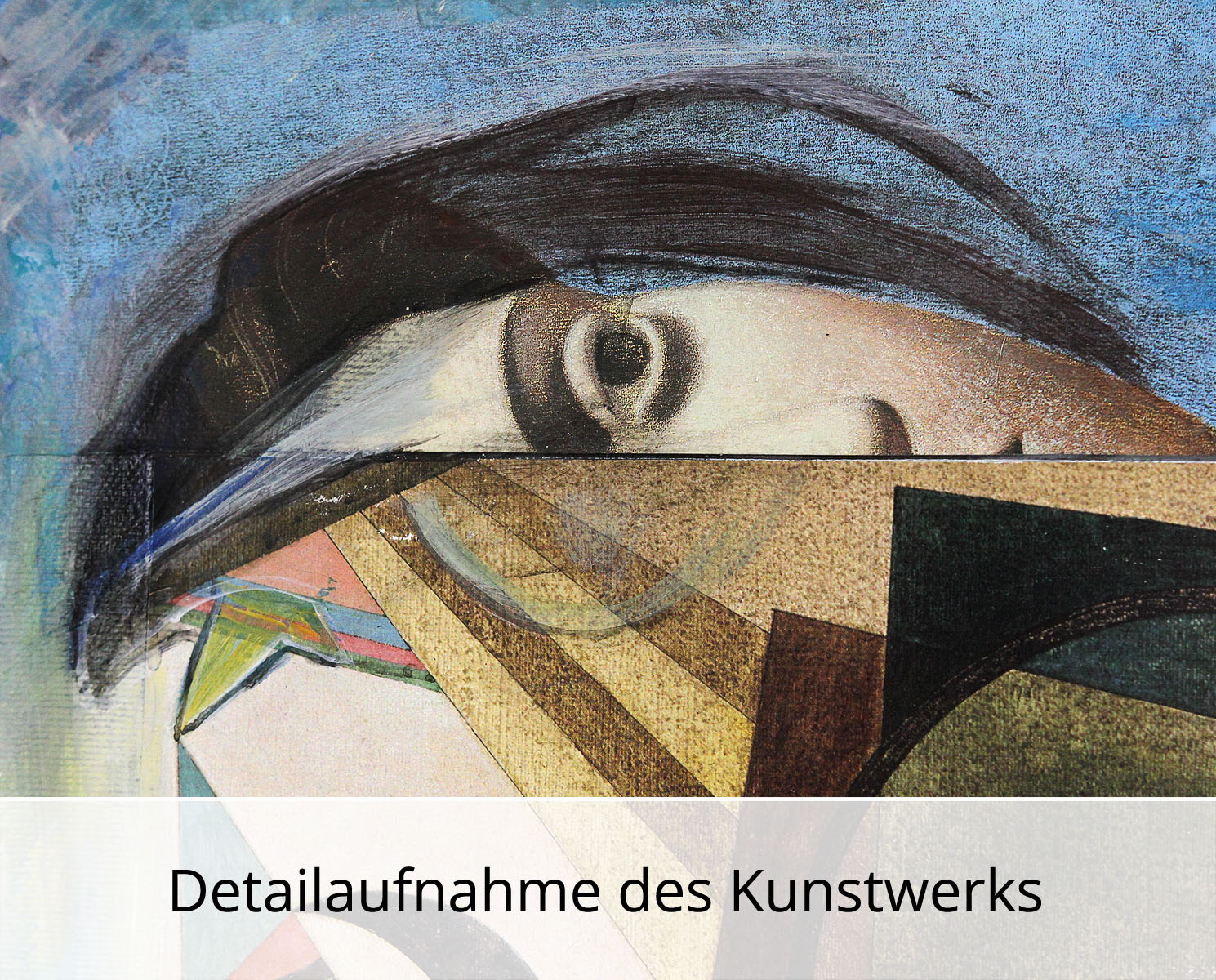 Unikat, modernes Gemälde, K. Namazi: "Ich sehne dich herbei I", Original